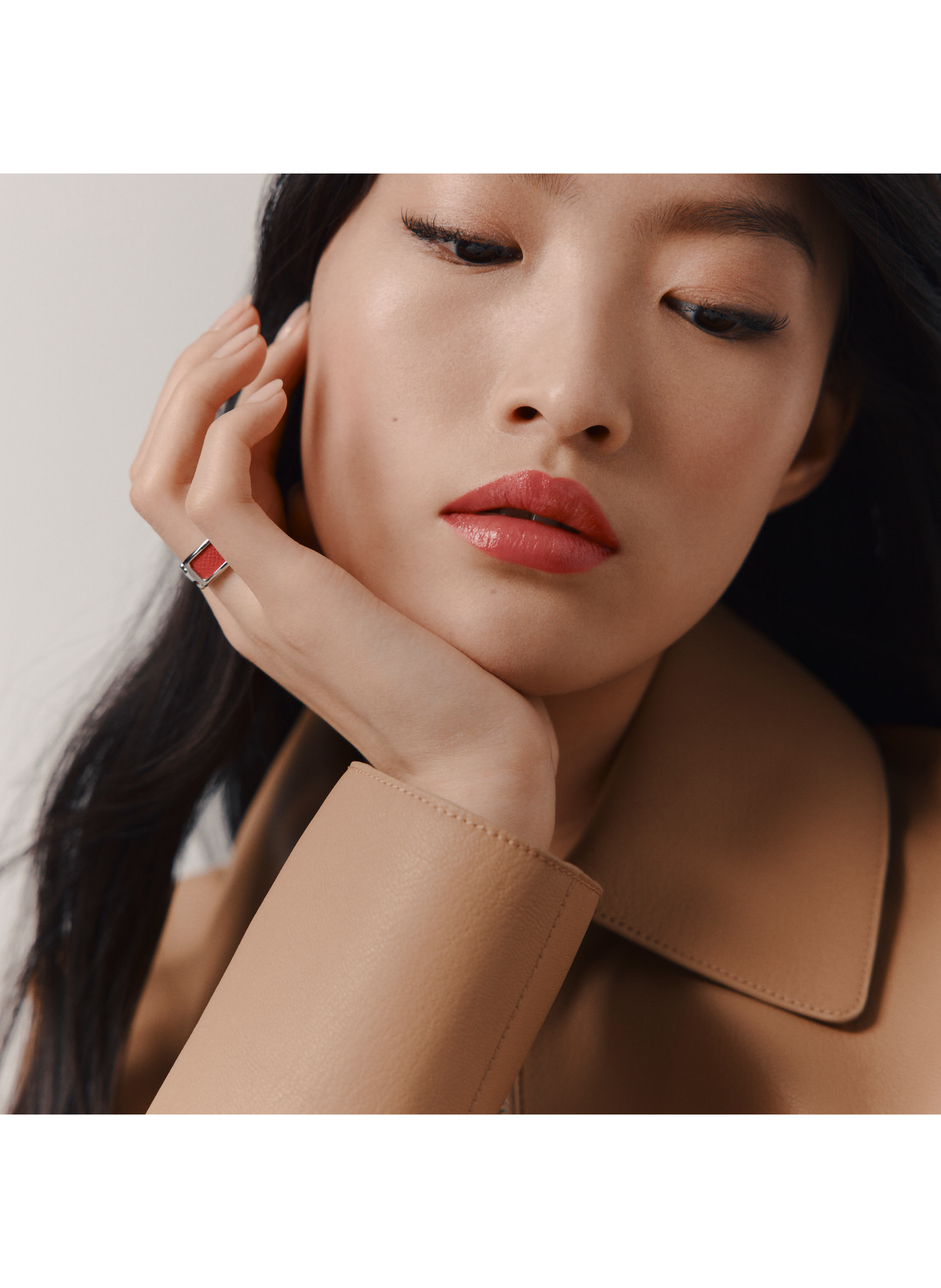 Hermès Red - Silky Bright Red HERMÈS Rose Épicé