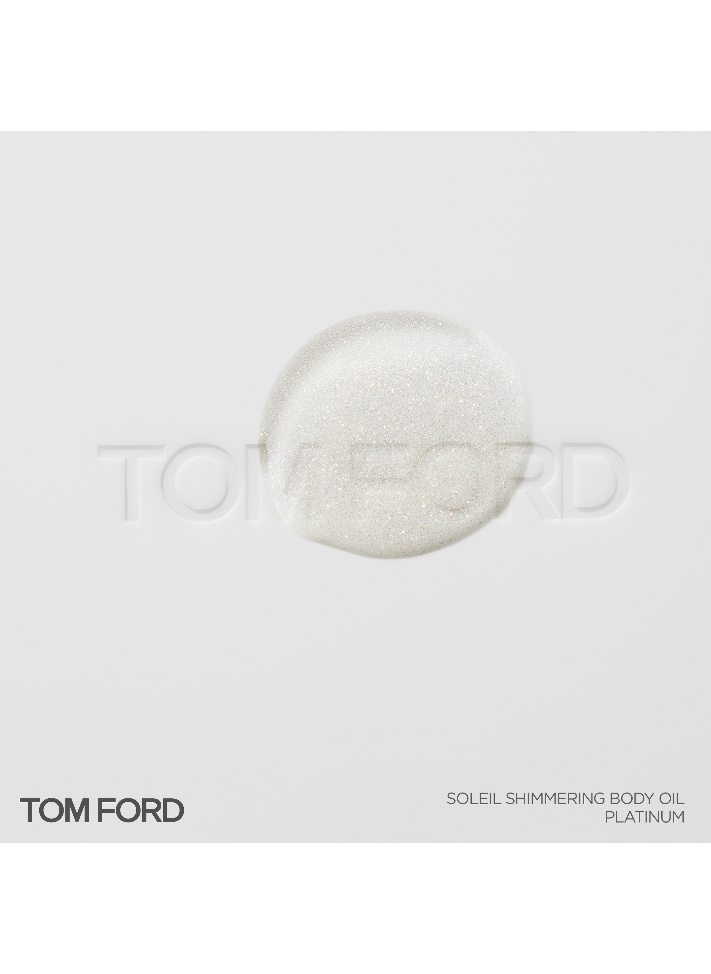 Soleil Neige - Shimmering Body Oil Platinum TOM FORD No color