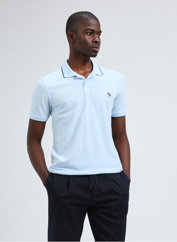 Cotton polo shirt Blue by PAUL SMITH PAUL SMITH Cotton polo shirt Blue