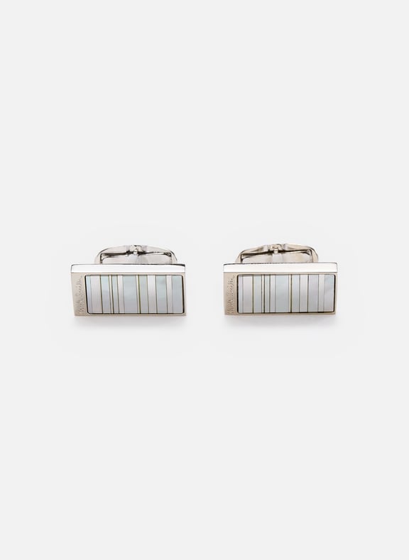 Buttoned cuffs Silver by PAUL SMITH PAUL SMITH Buttoned cuffs Silver