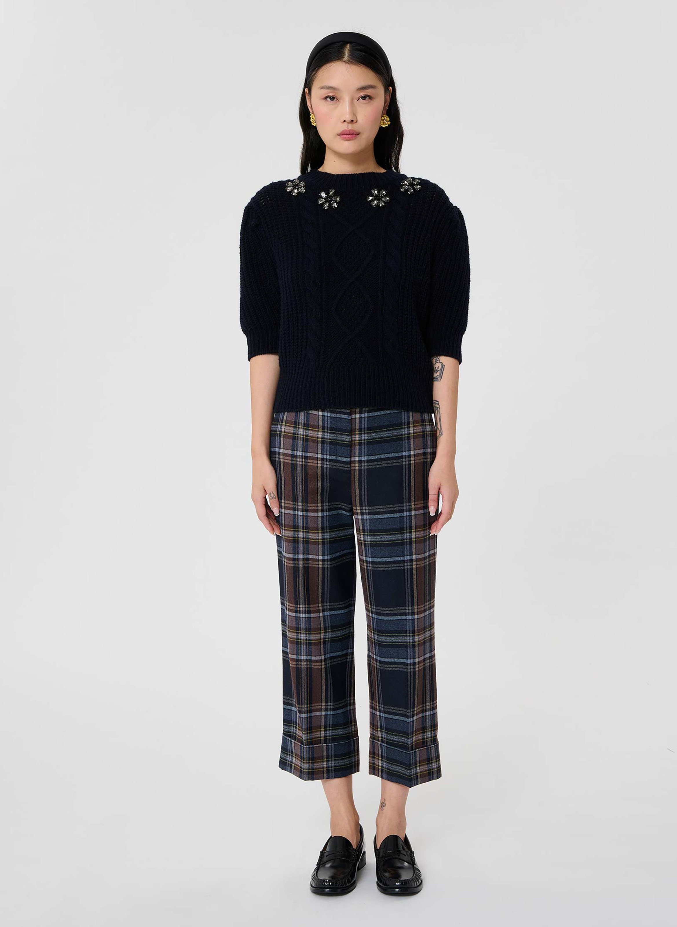 Pull psyche TARA JARMON Bleu