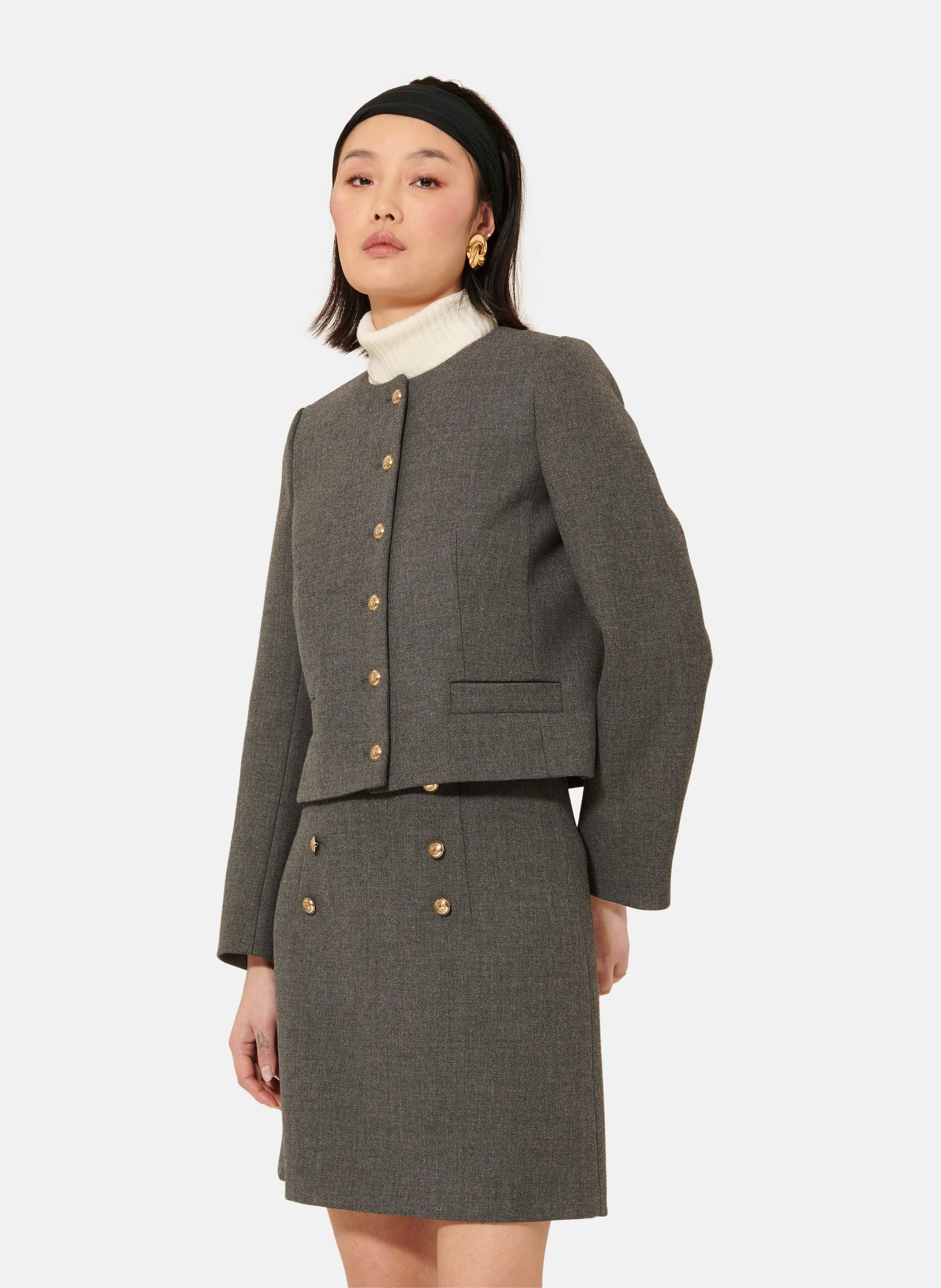 Veste vesna TARA JARMON Gris