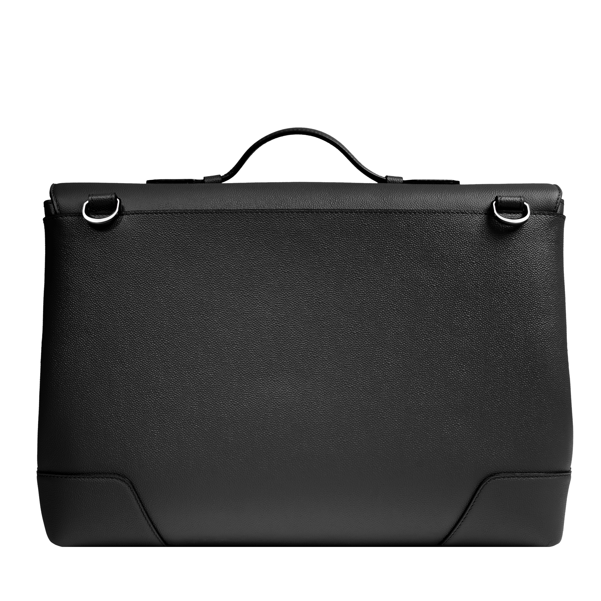 Porte-documents charlie de lancel en cuir LANCEL Noir