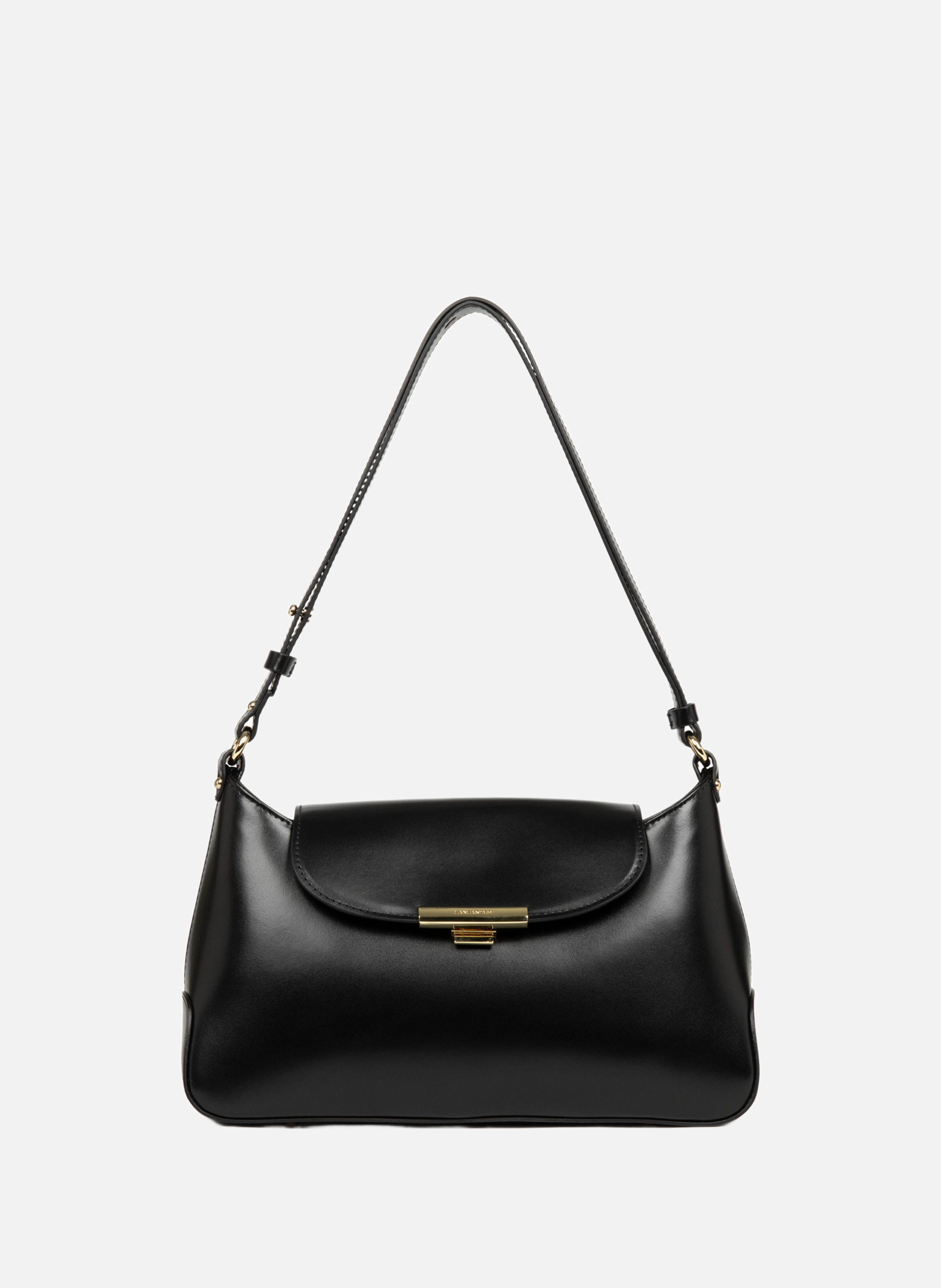 LANCASTER Grand sac besace - suave evenly Noir
