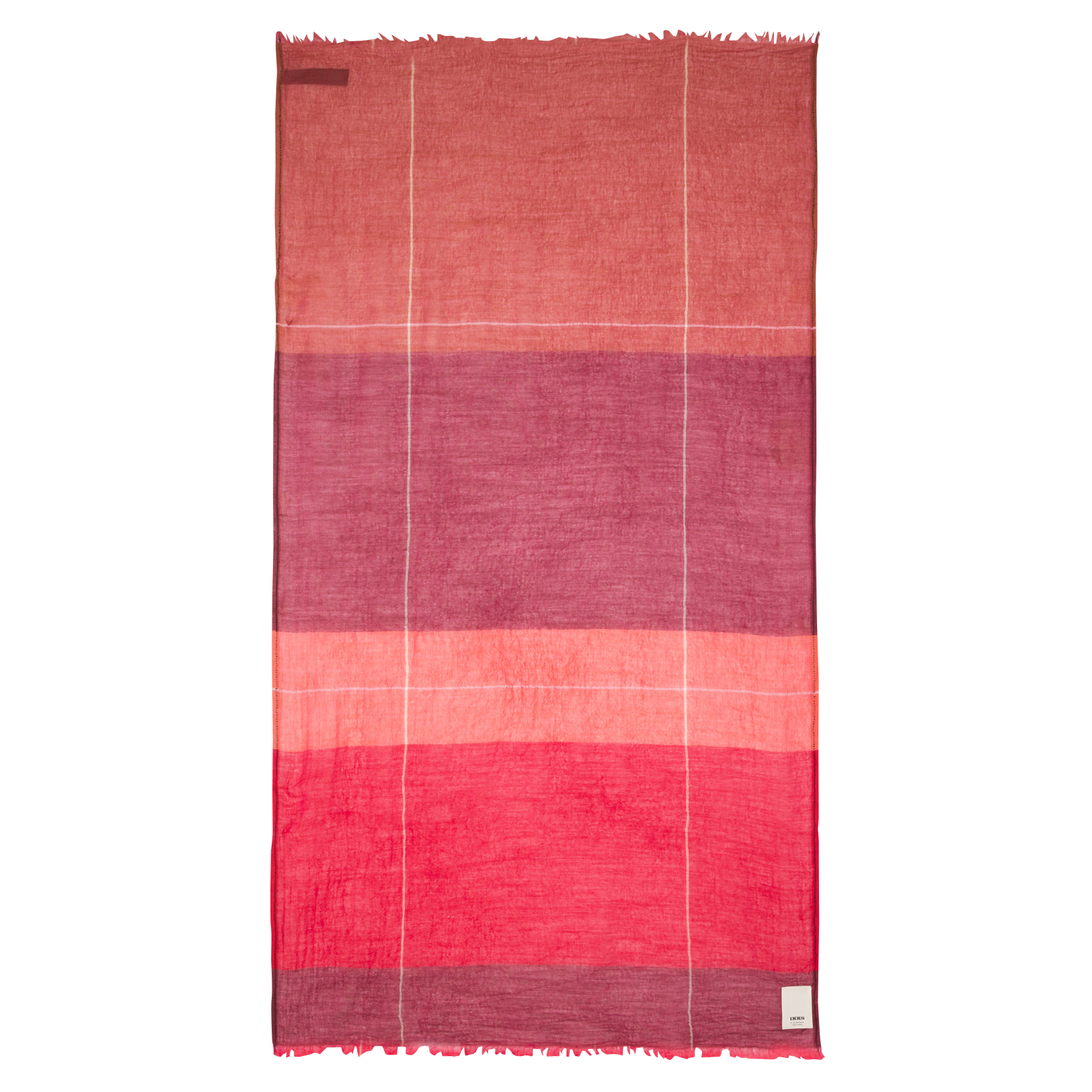 Foulard en laine mélangée IKKS Rouge