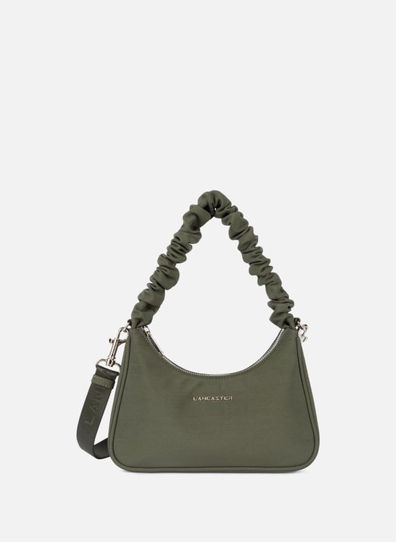 Petit sac besace - basic chouchou | Kaki by LANCASTER Petit sac besace - basic chouchou Kaki