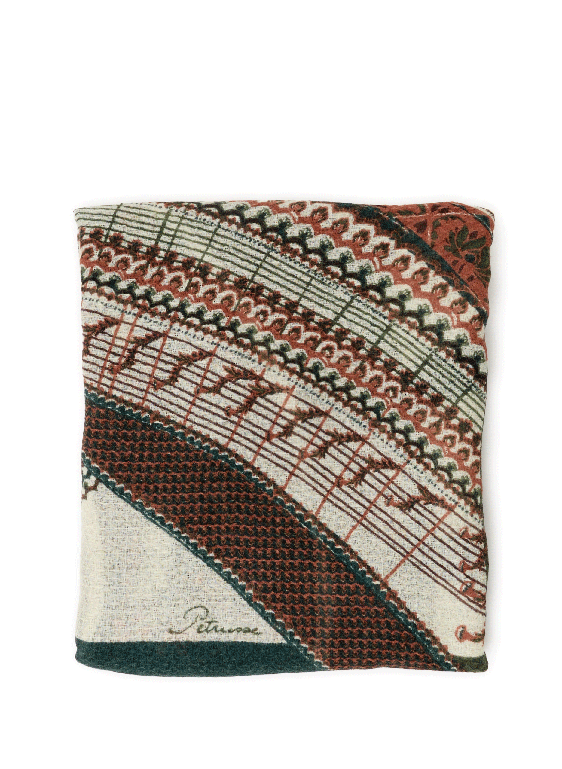 PETRUSSE Foulard Paris en laine Multicolore