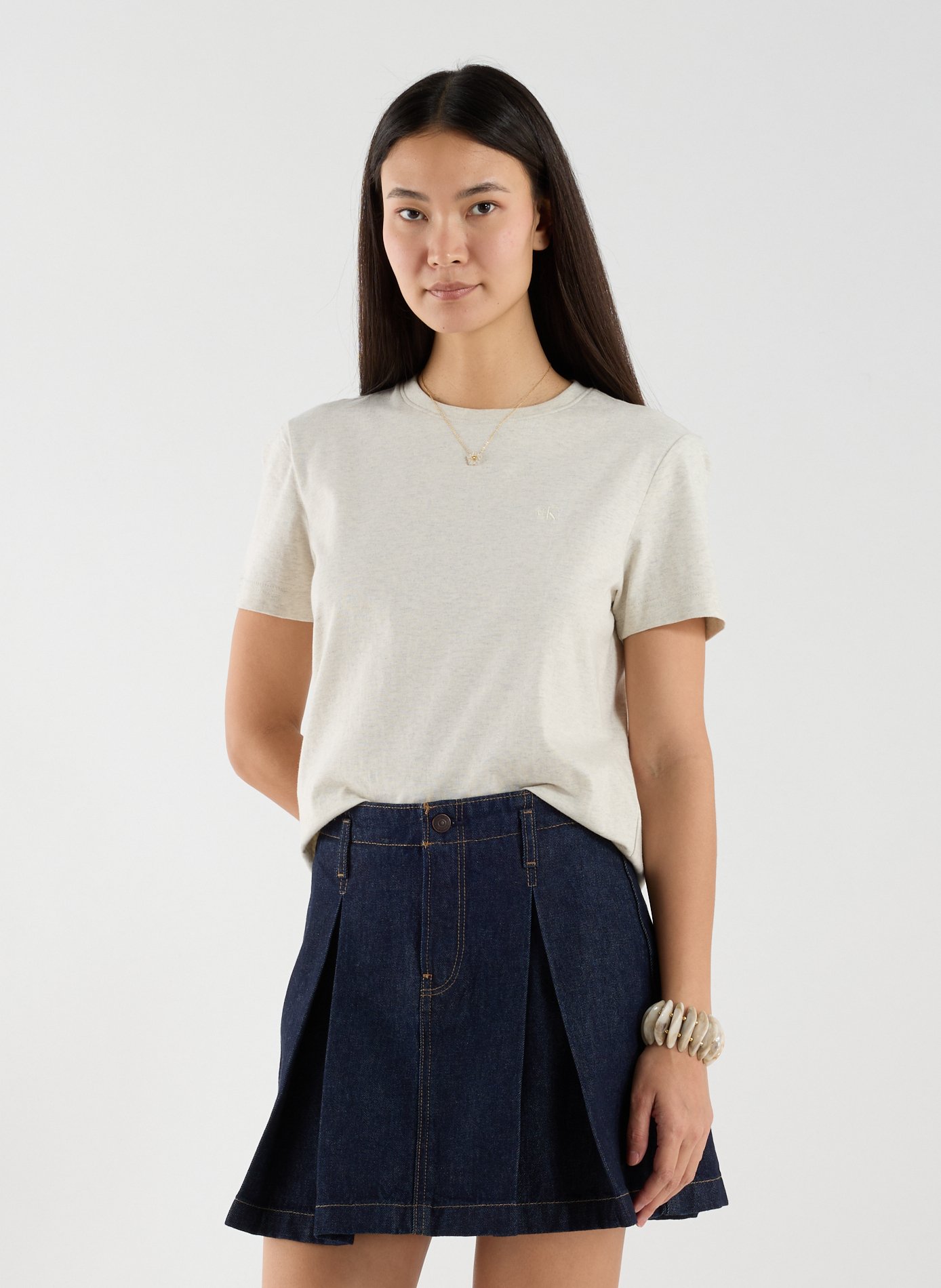 CALVIN KLEIN Classic Cotton T-Shirt White