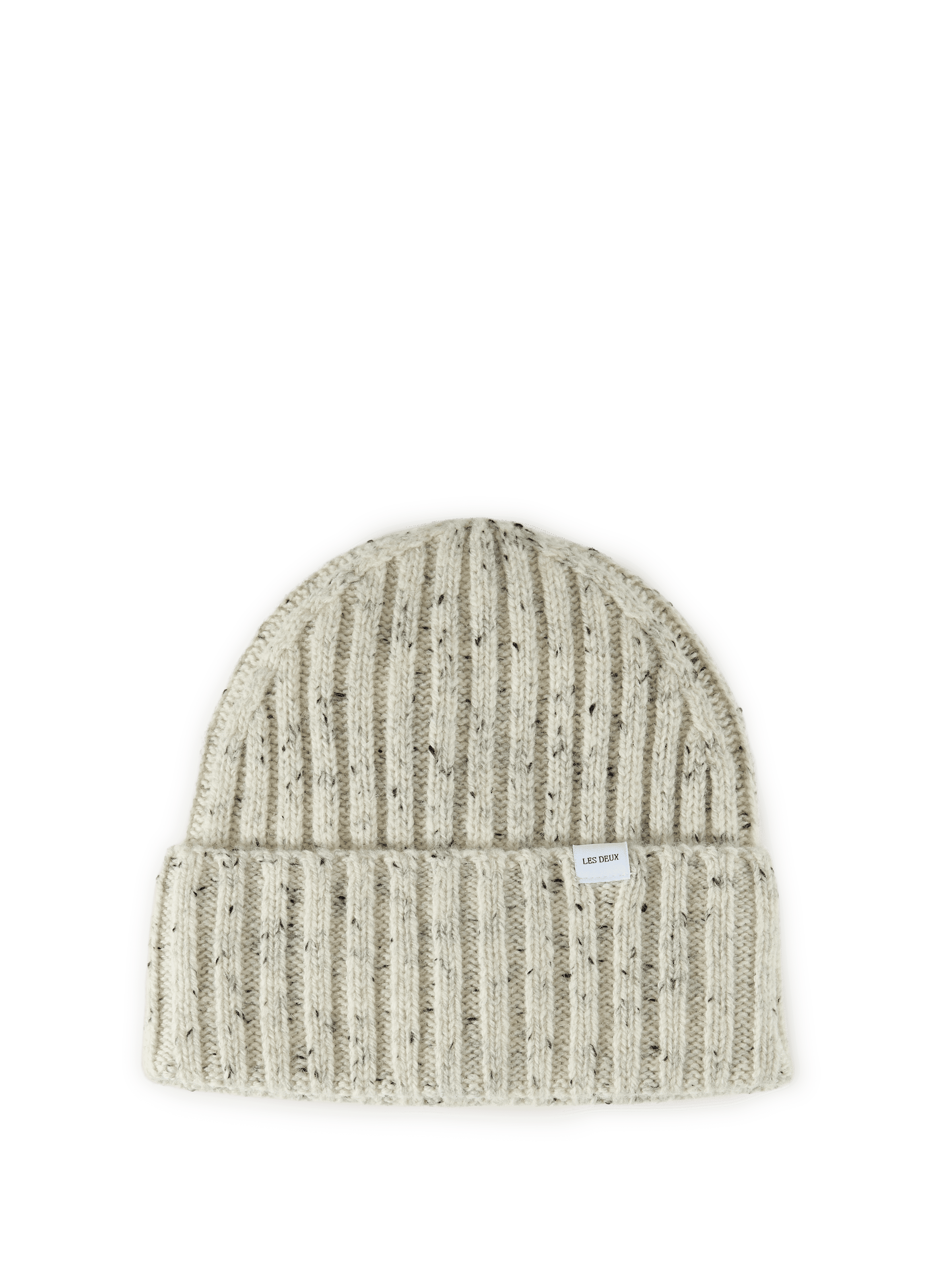 Fleck Wool Blend Beanie LES DEUX Grey