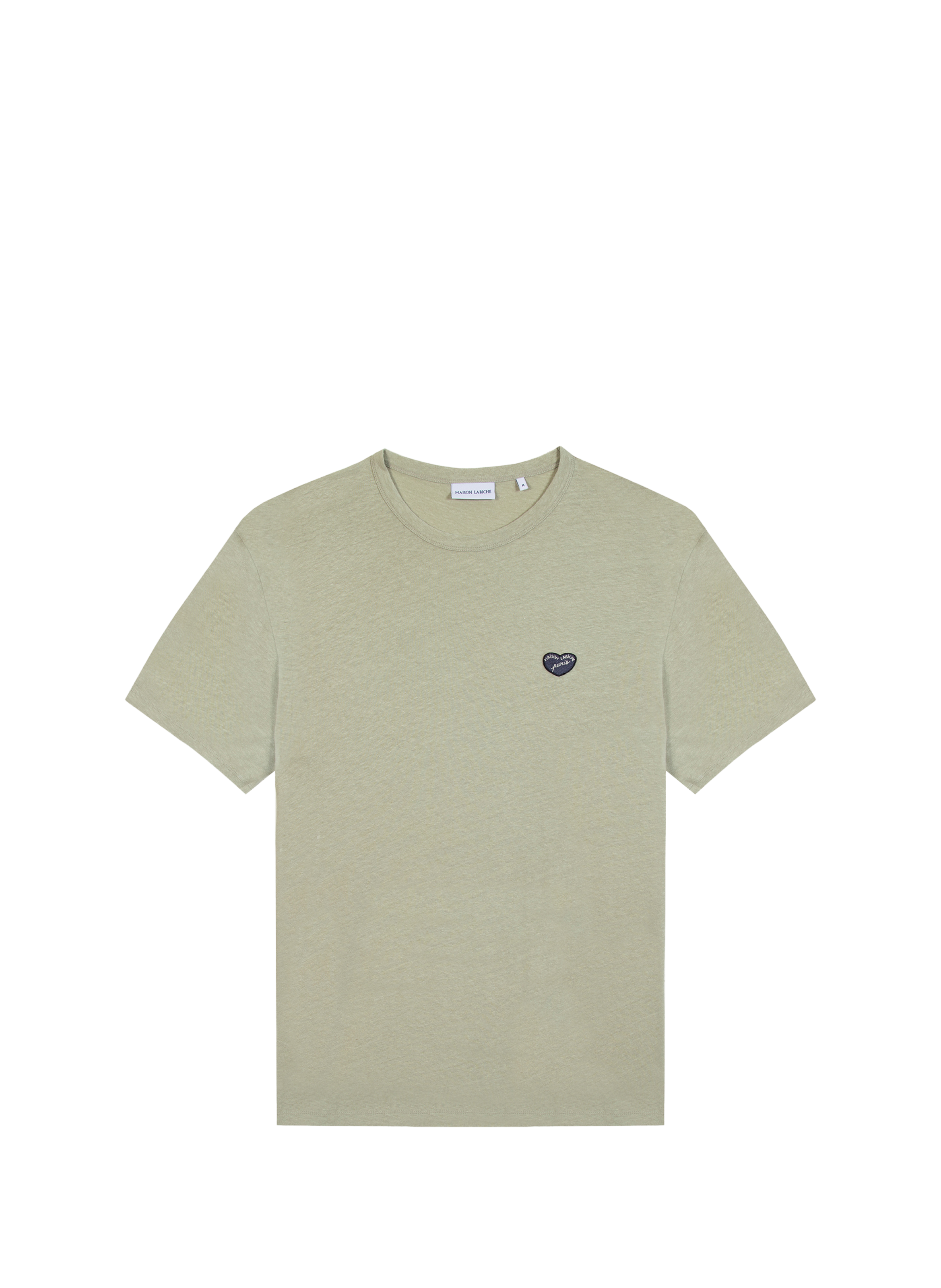 T-shirt Villiers in linen and cotton MAISON LABICHE Beige
