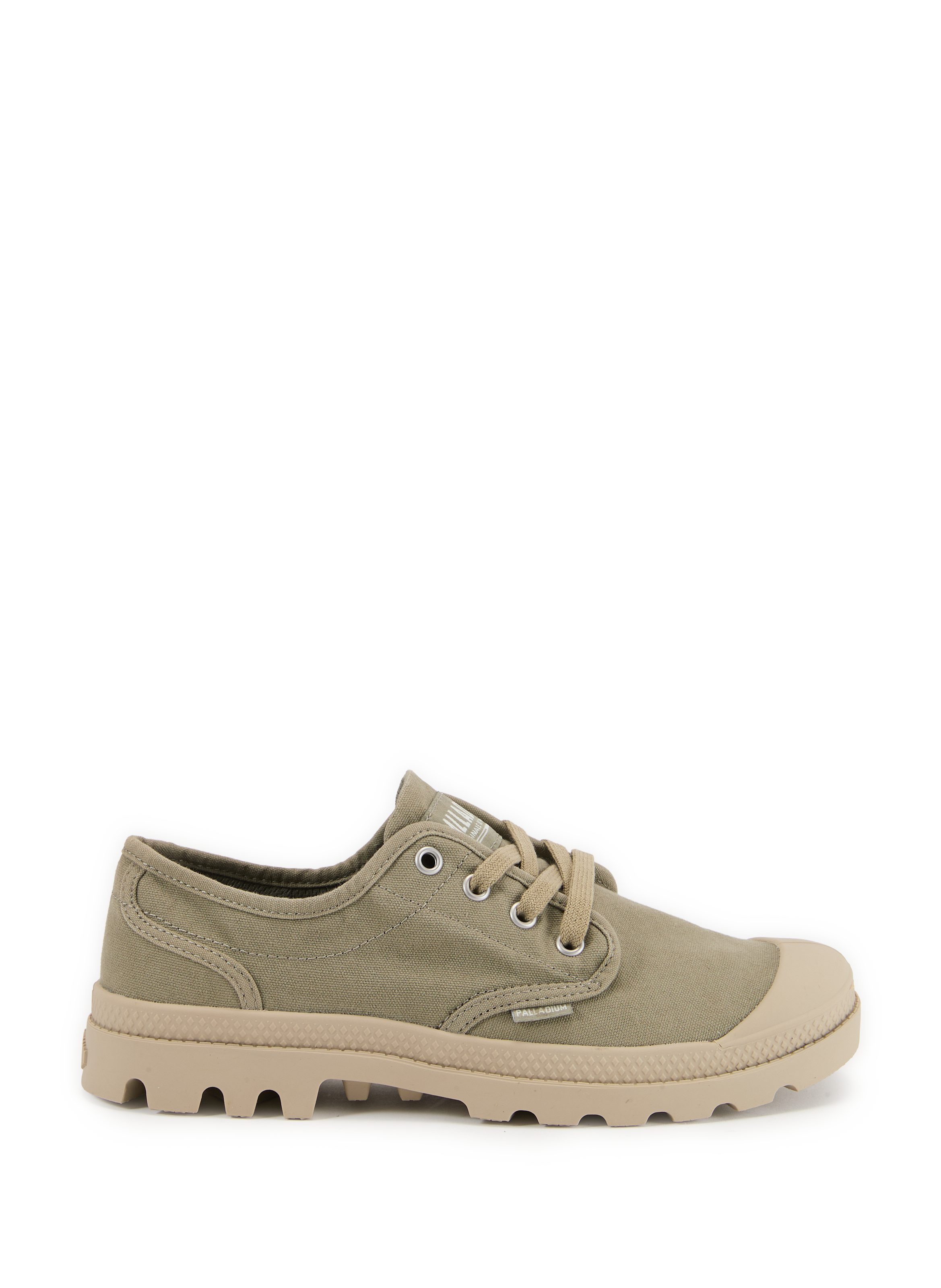 Pampa Oxford shoes in blended cotton PALLADIUM Khaki