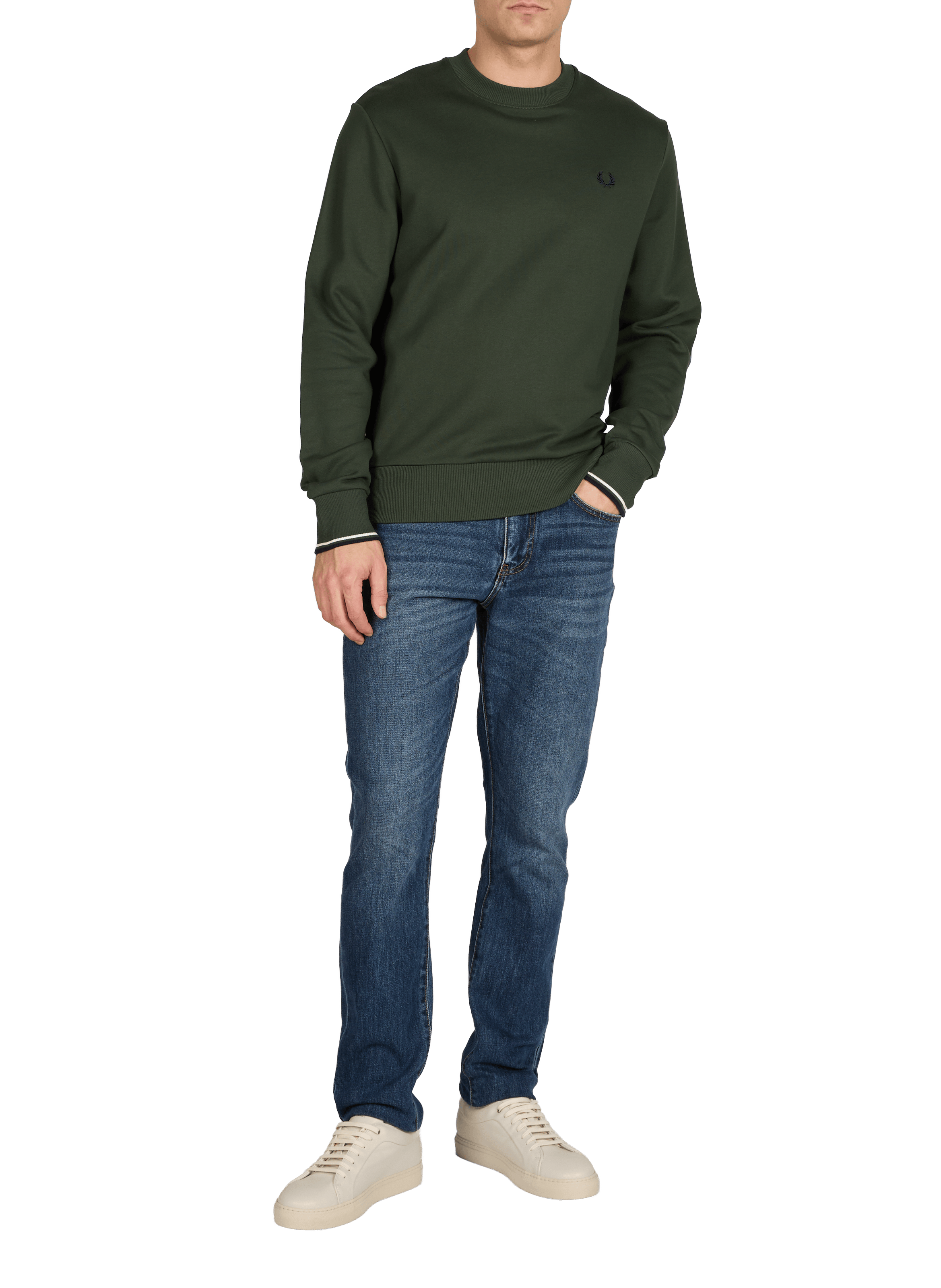 Jean slim en coton mélangé ARMANI EXCHANGE Bleu