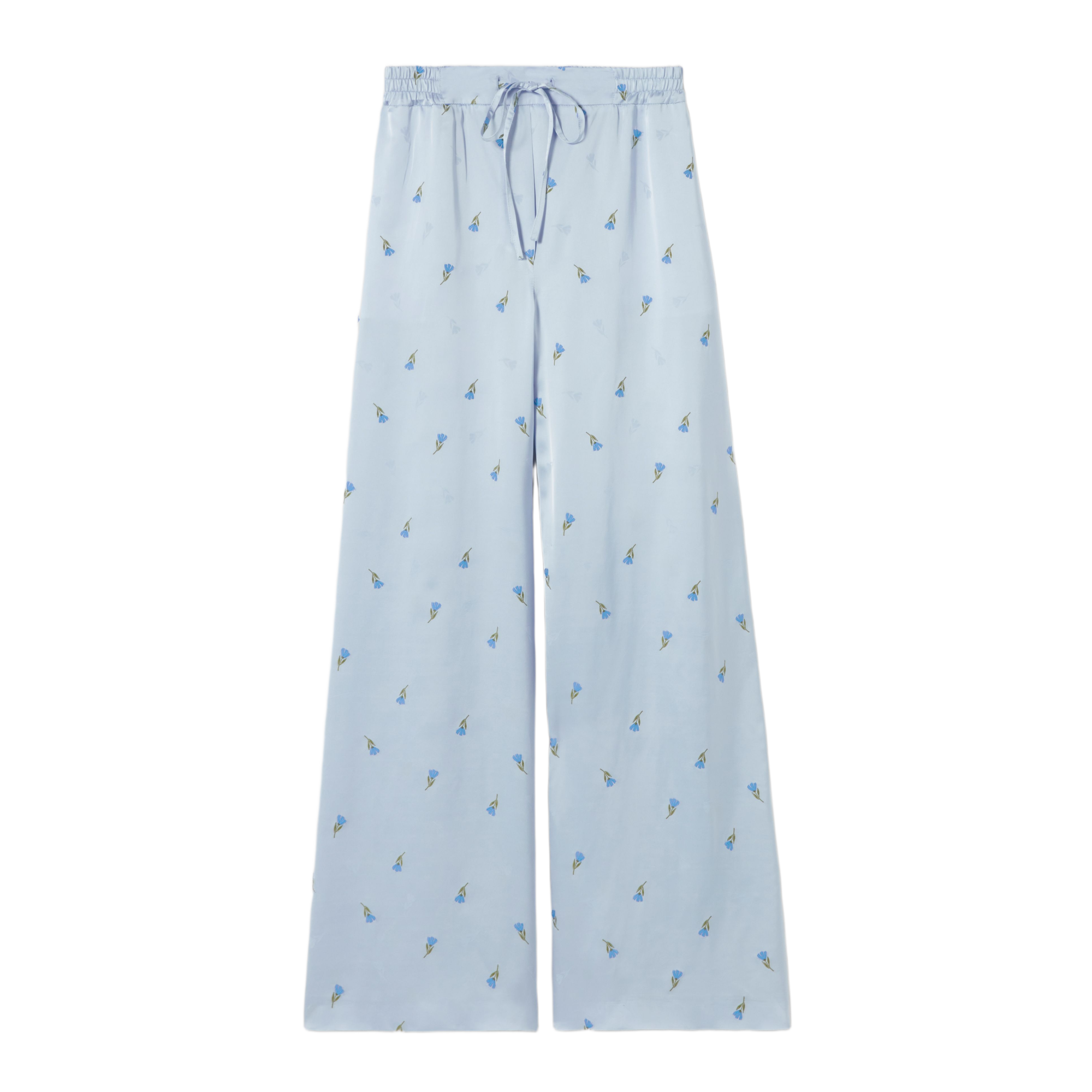 Pantalon large imprimé CLAUDIE PIERLOT Bleu