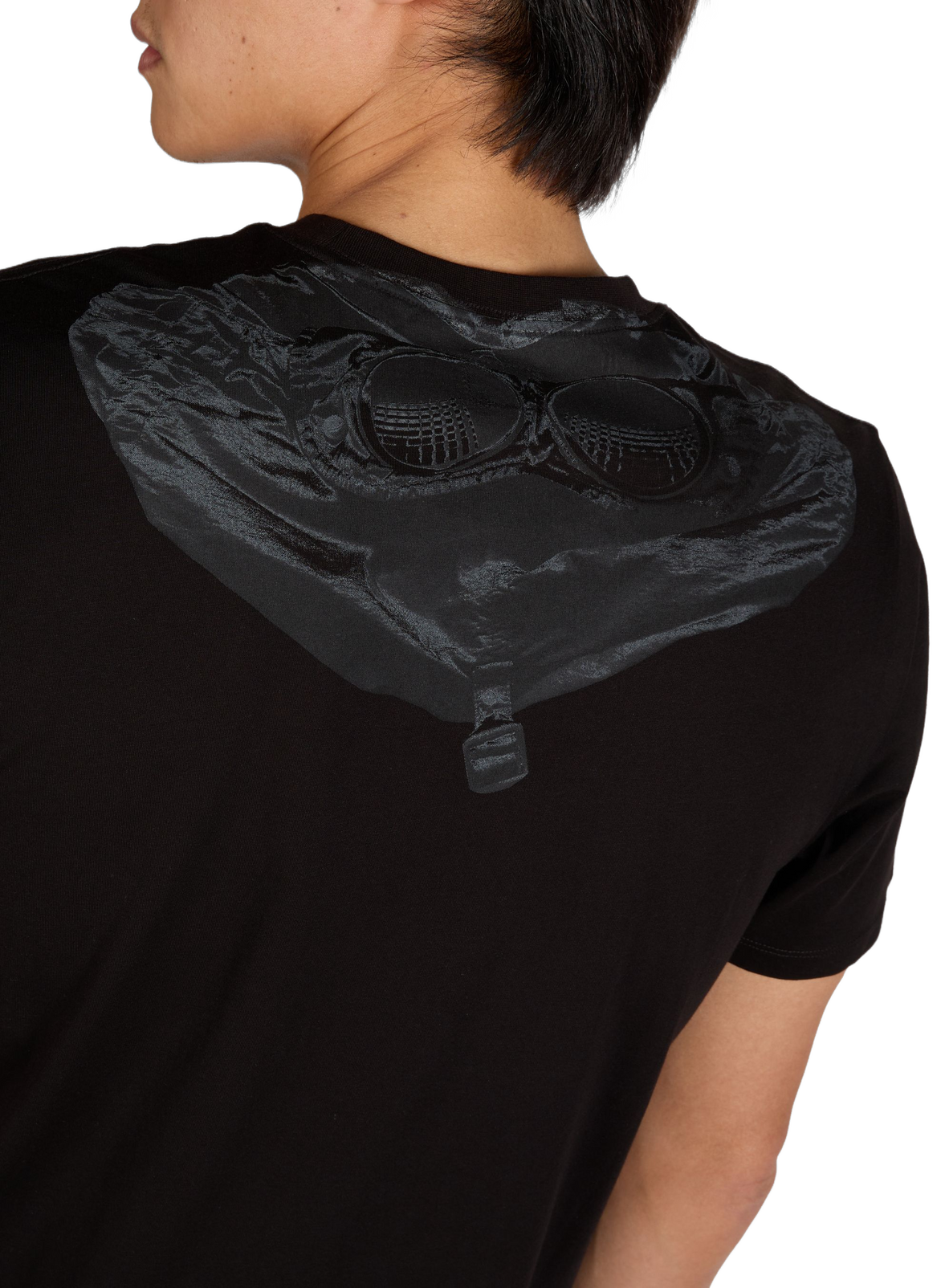 Classic Cotton T-Shirt CP COMPANY Black