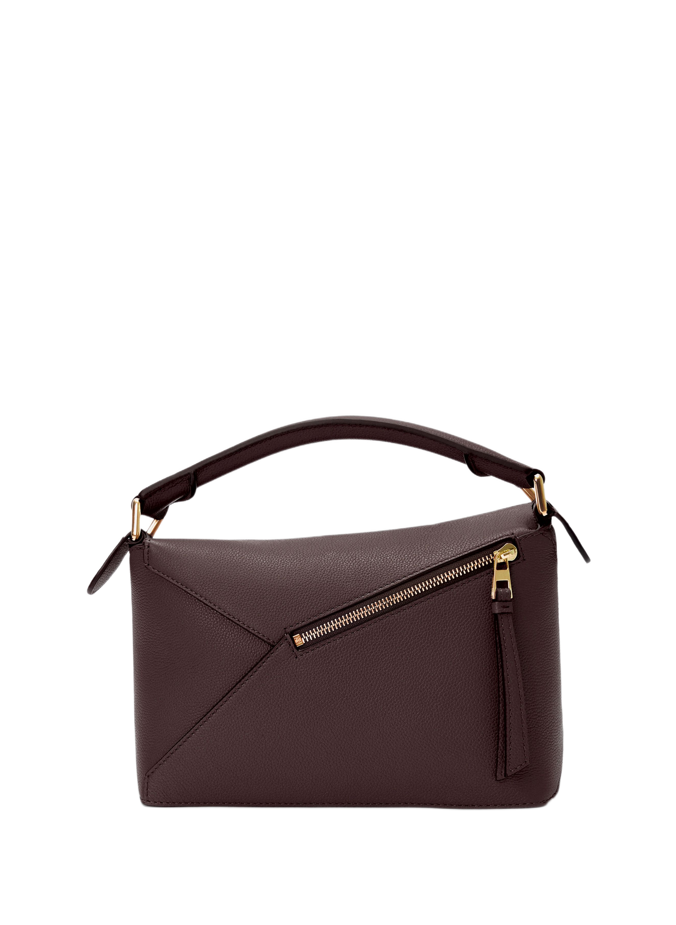 Small Puzzle Edge bag in grained calf leather LOEWE Brown