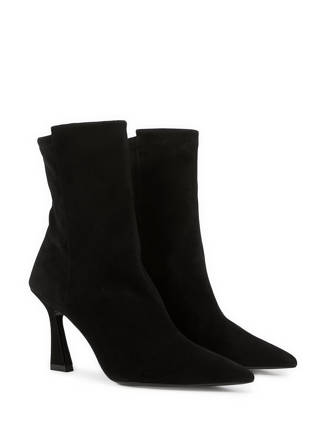 Bottine Vinnie 5050 en cuir suédé STUART WEITZMAN Noir