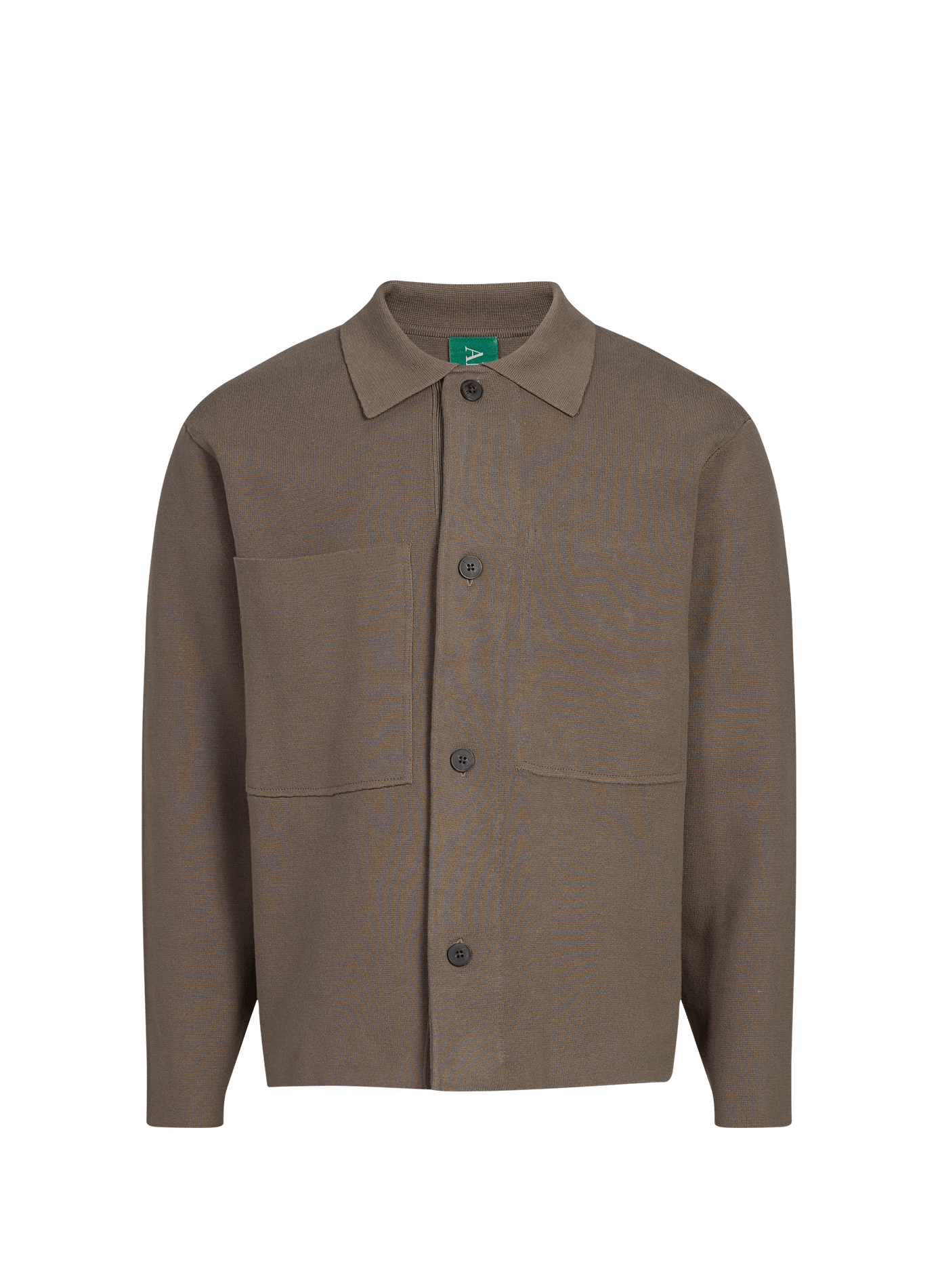 Cotton-blend cardigan ANNARR Brown