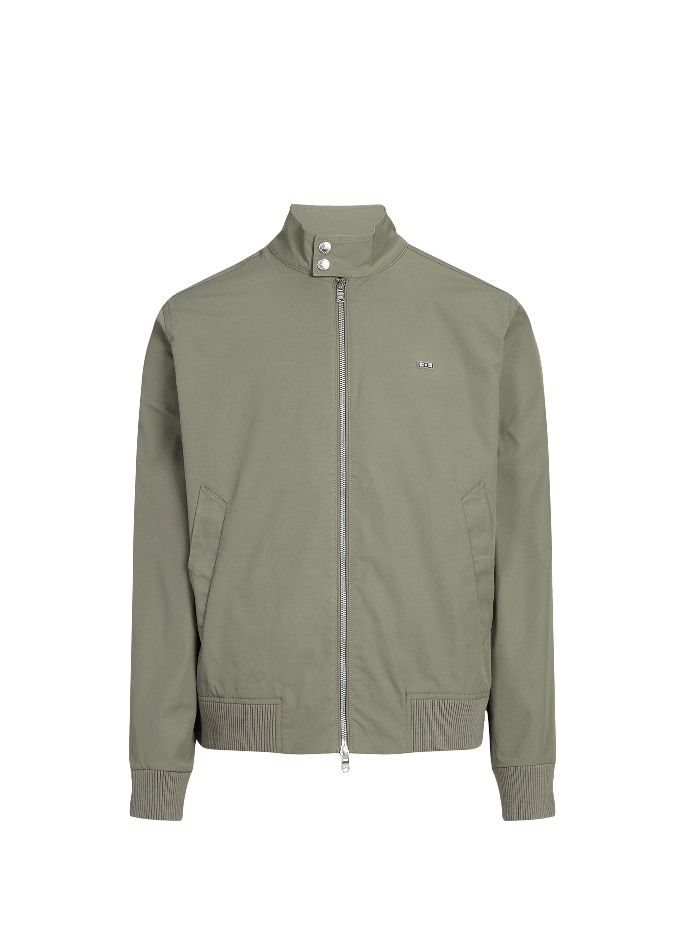 Blouson droit col motard EDEN PARK Kaki