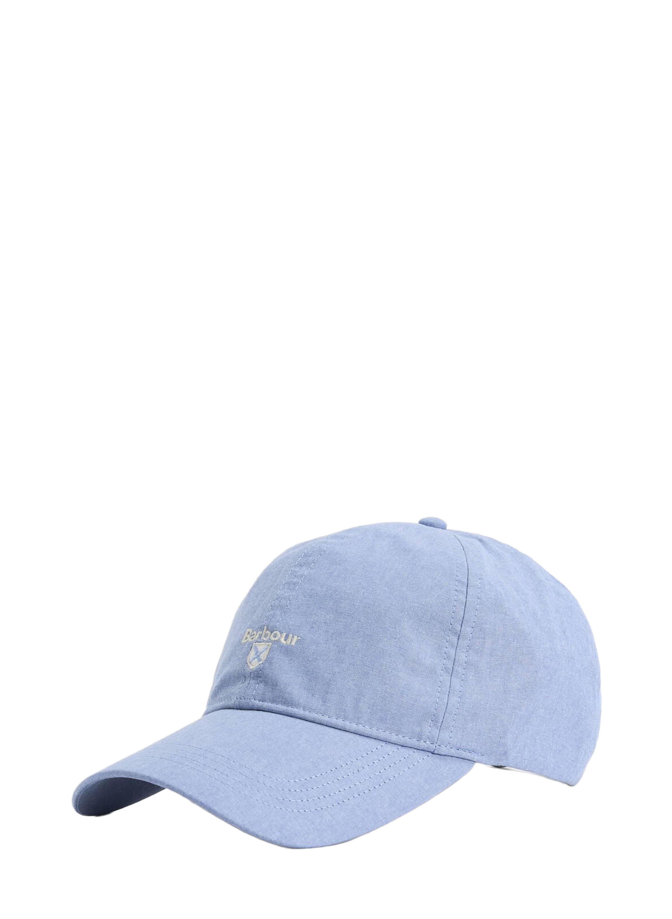 Casquette Nelson Chambray en coton BARBOUR Bleu