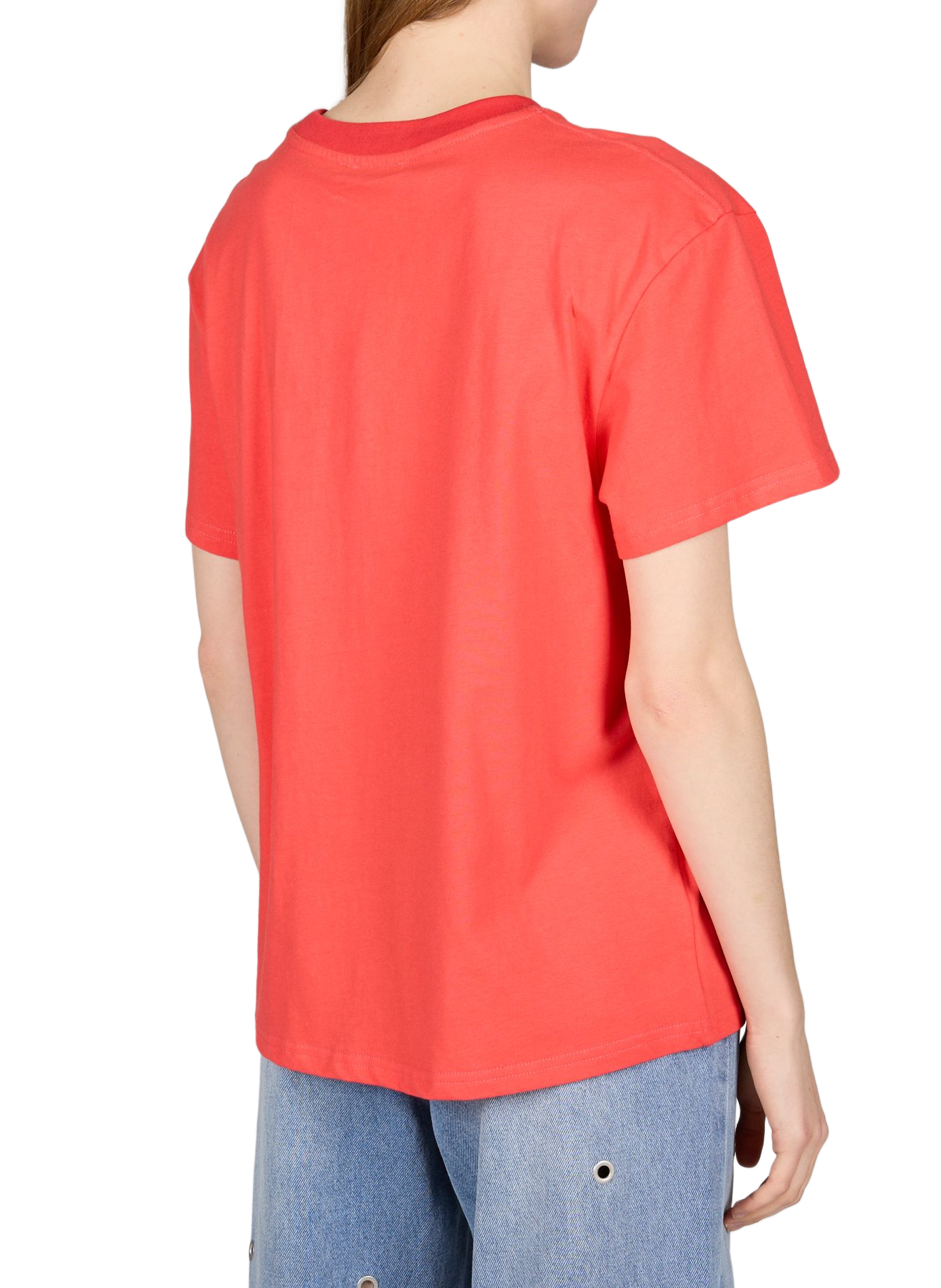 Beautiful Summer cotton T-shirt GARANCE Red
