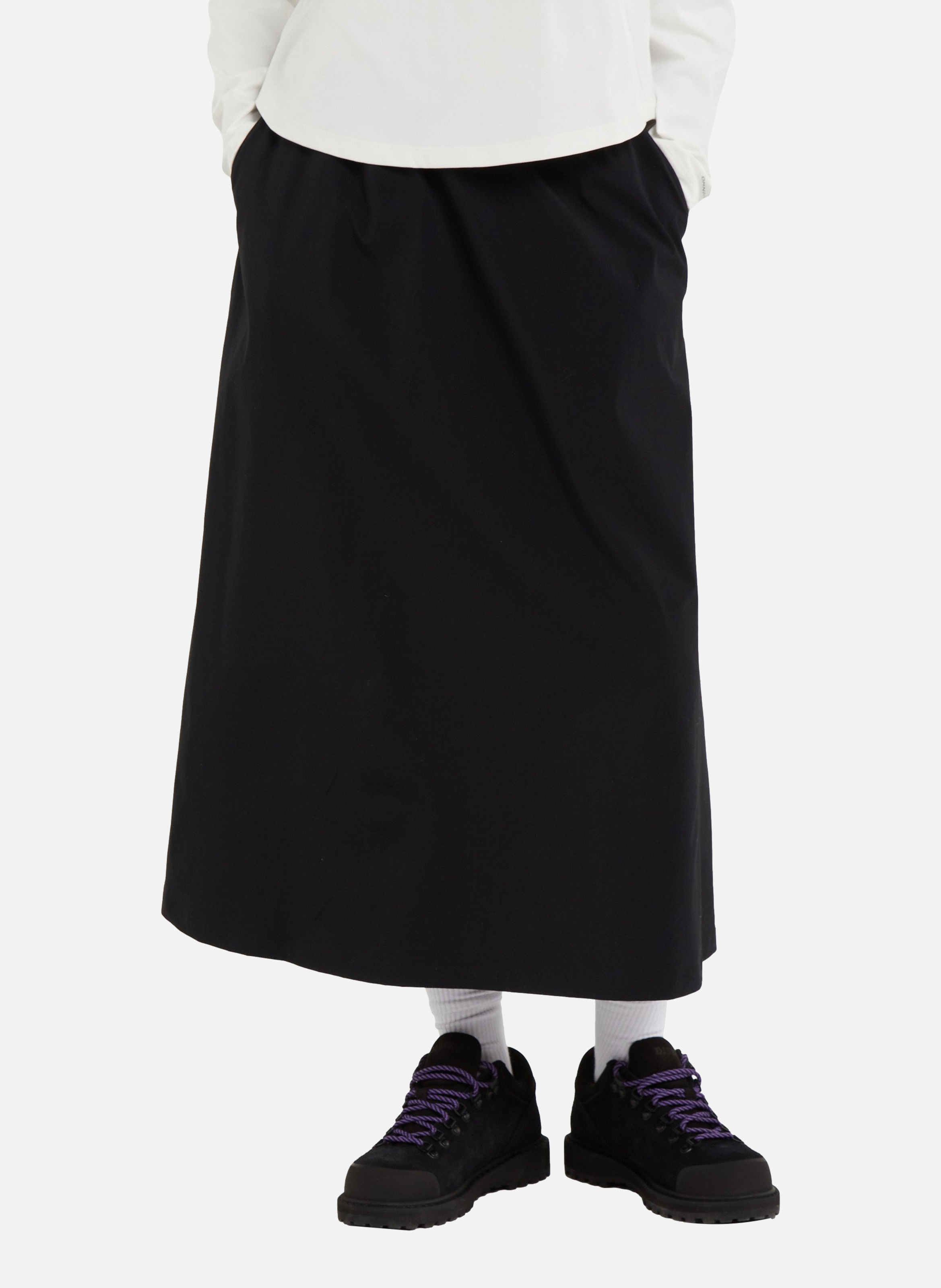 Jupe chill creek long woven s COLUMBIA Noir