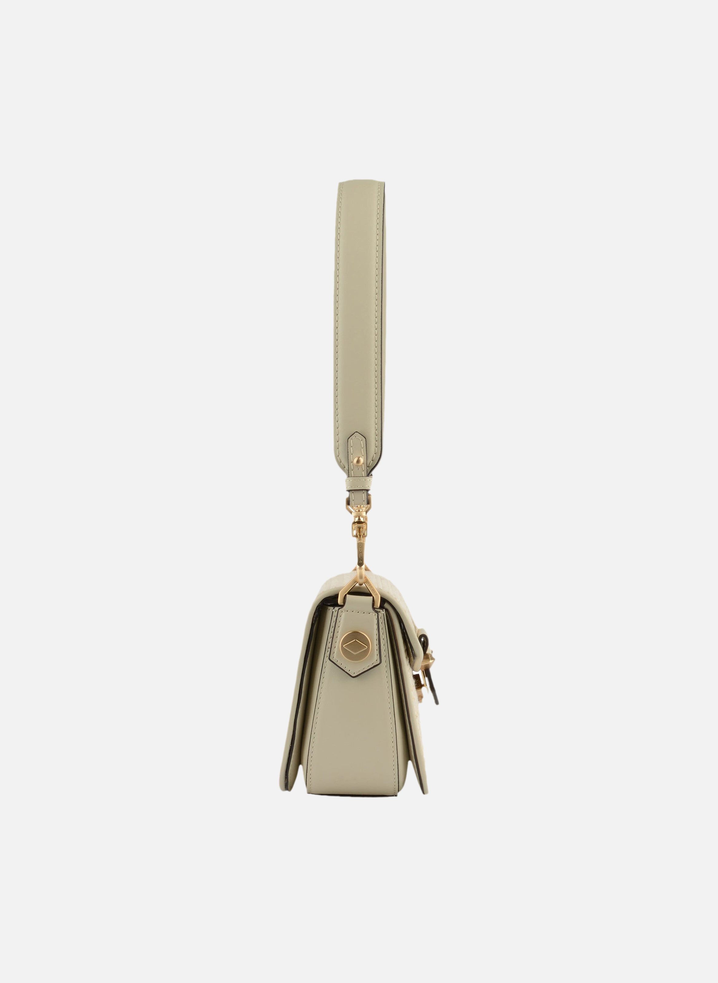 Sèvres tressé | sac porté épaule | Beige POURCHET Femme