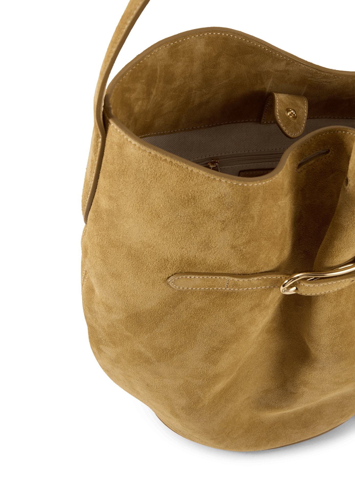 Schoudertas van leer LIFFNER Beige