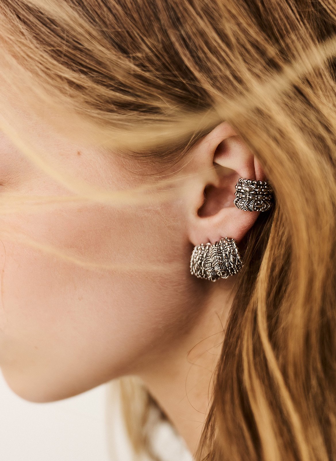 Earcuff shay BA&SH Argent