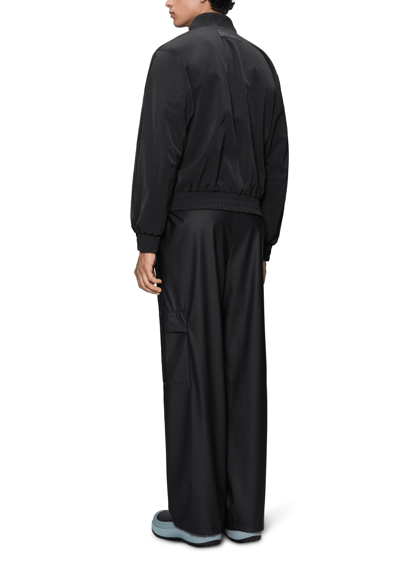 Blouson zippé RAINS Noir
