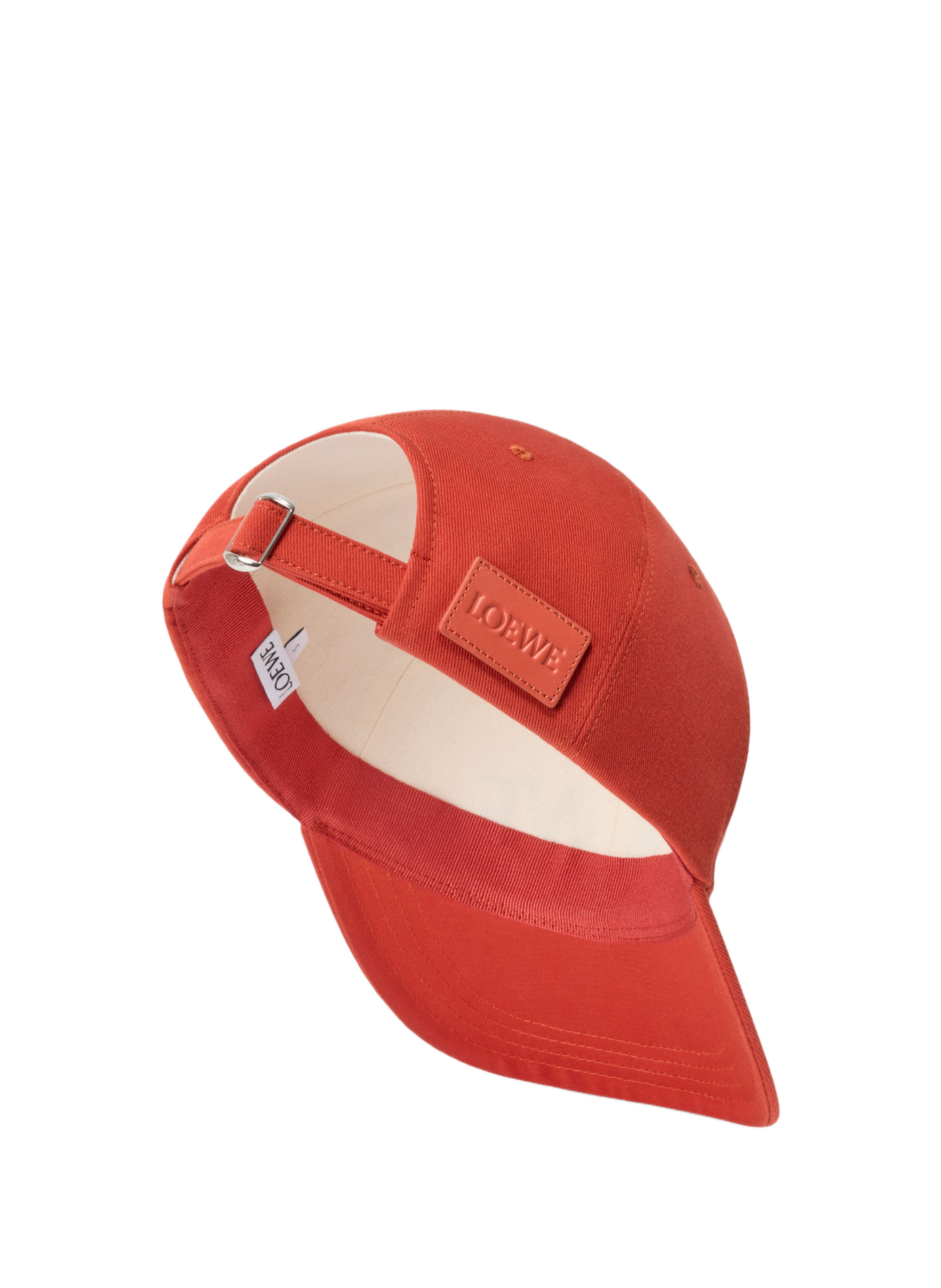 LOEWE cotton canvas cap LOEWE Red