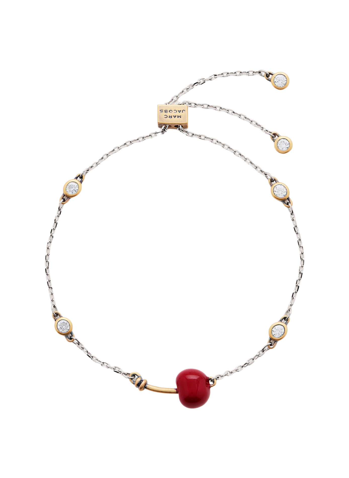 Bracelet The Cherry Slider  MARC JACOBS Argent