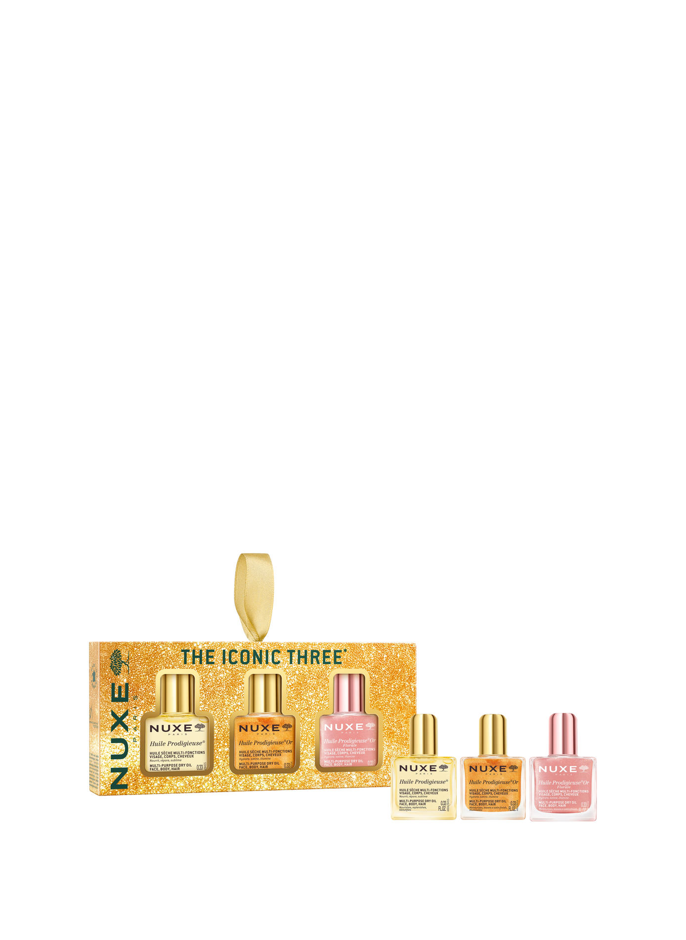 Nuxe Huile Prodigieuse® Christmas Gift Set The Three Iconic Products NUXE No color