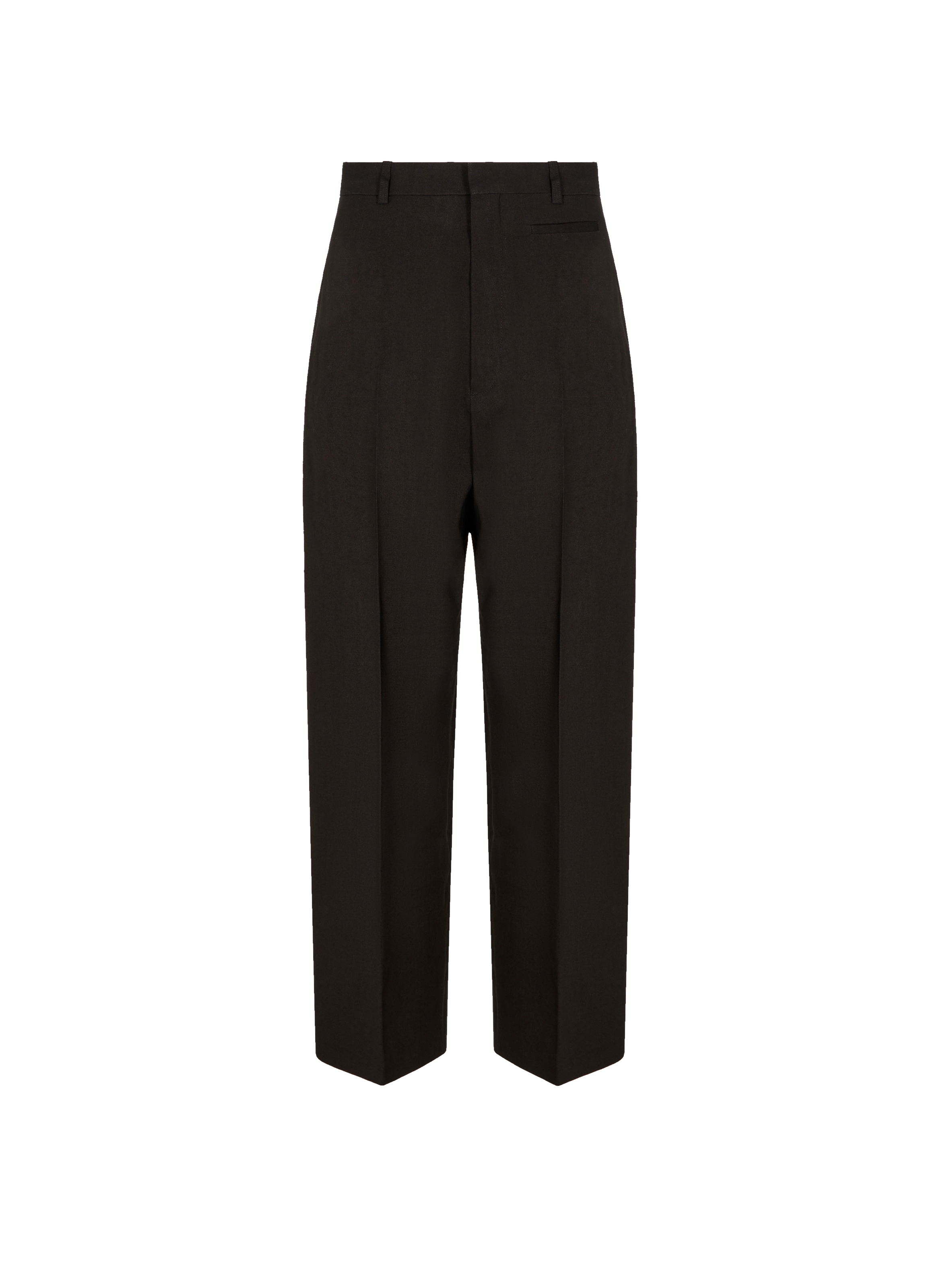 Le pantalon Santon en chanvre et laine mélangés