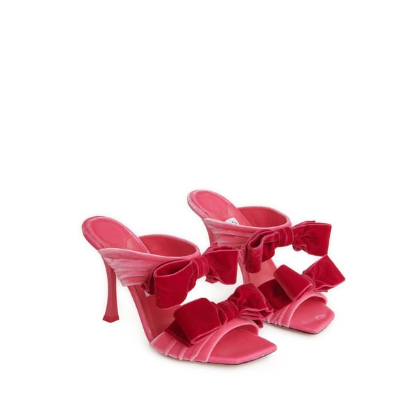 Mules à talon Flaca en velours