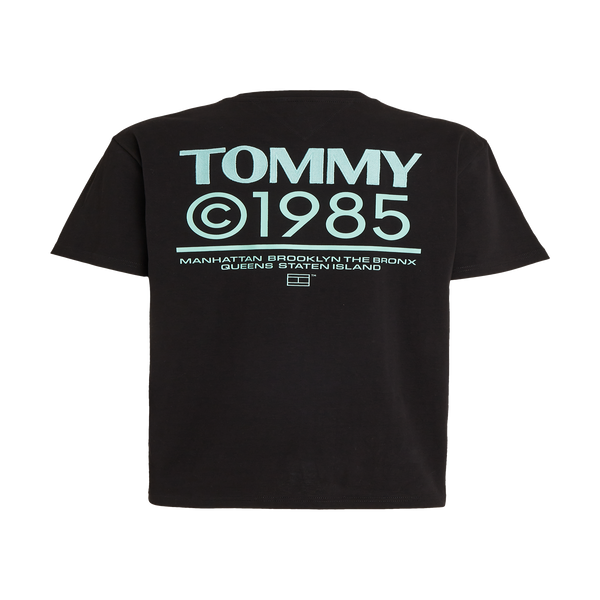 Tommy Hilfiger T-shirt With Inscriptions In Black
