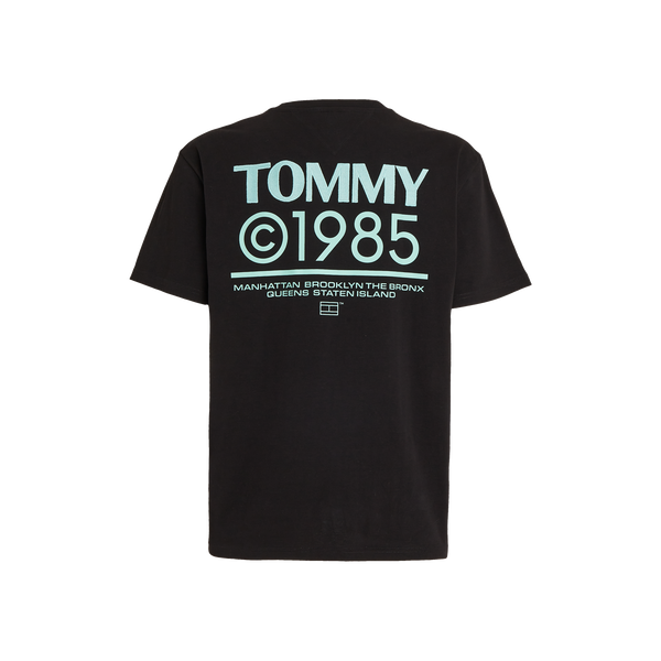 Tommy Hilfiger T-shirt With Inscriptions In Black