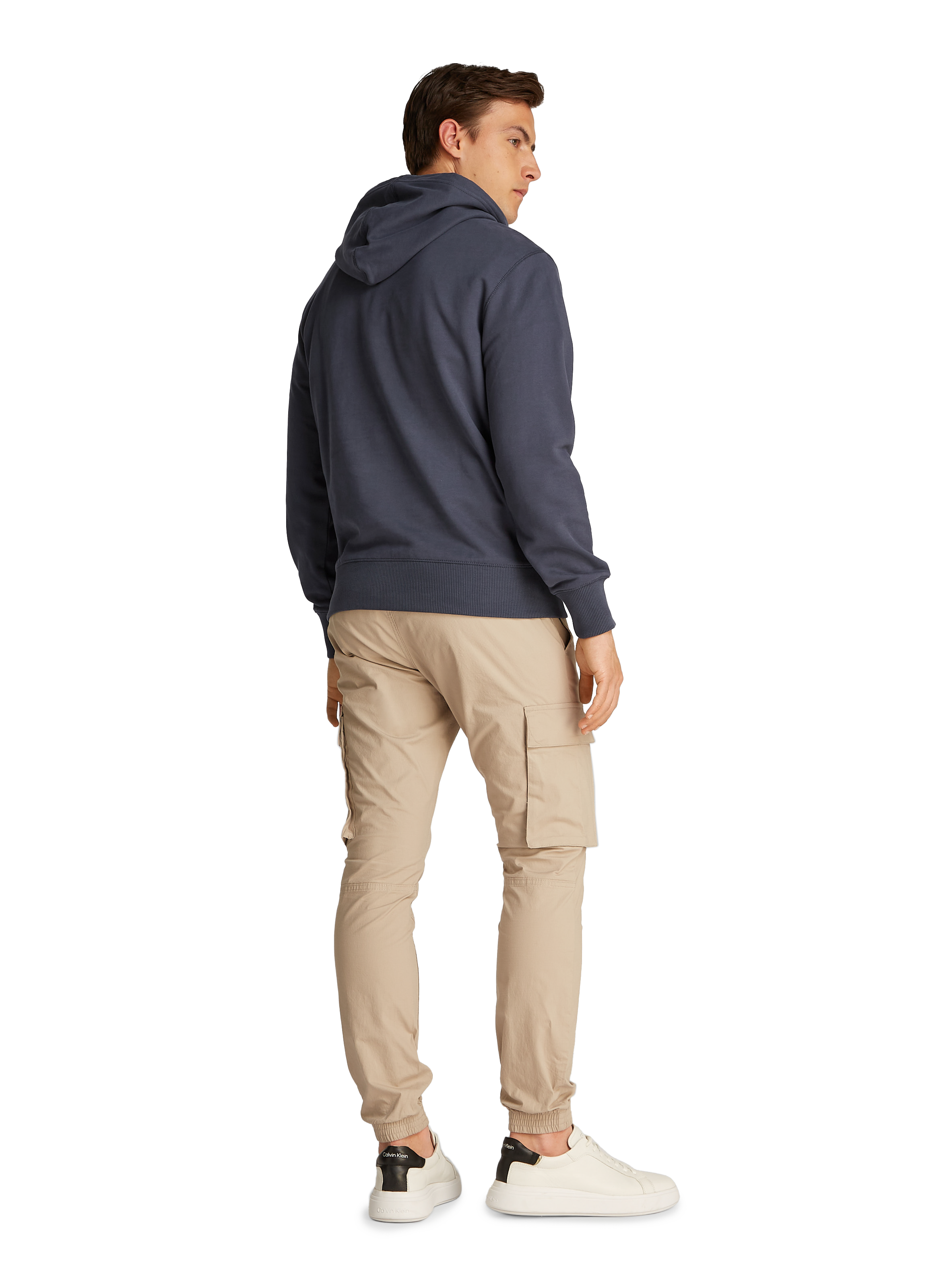 Cotton hoodie CALVIN KLEIN Grey