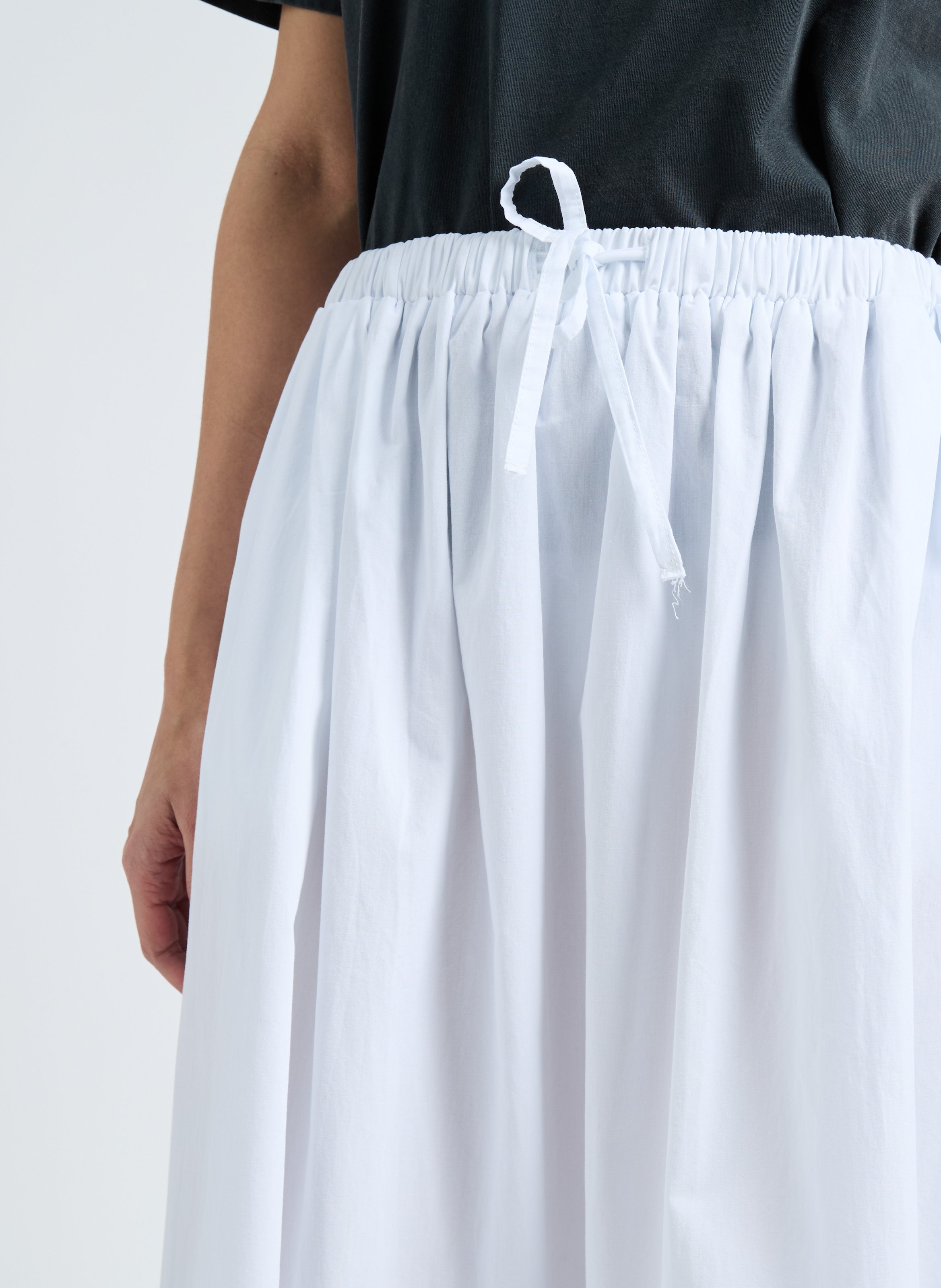 Jupe en popeline VEDI Blanc