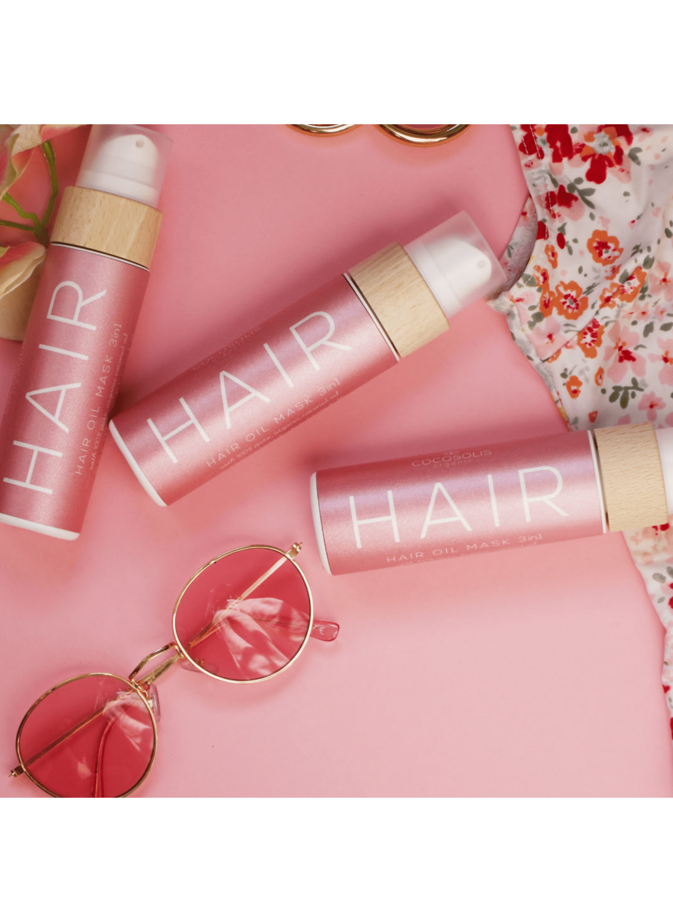 3-in-1 Hair - Hair Oil COCOSOLIS No color