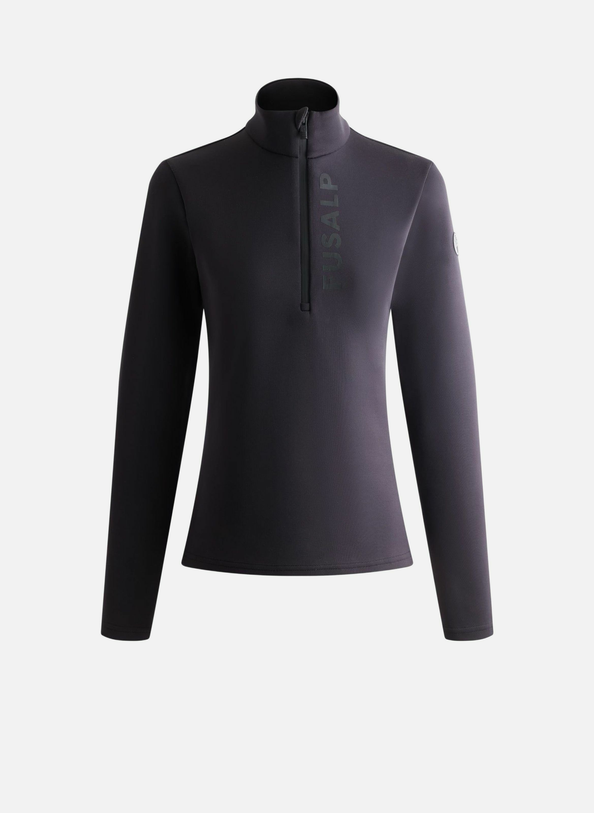 Sous pull orion col montant coupe ajustée FUSALP Noir