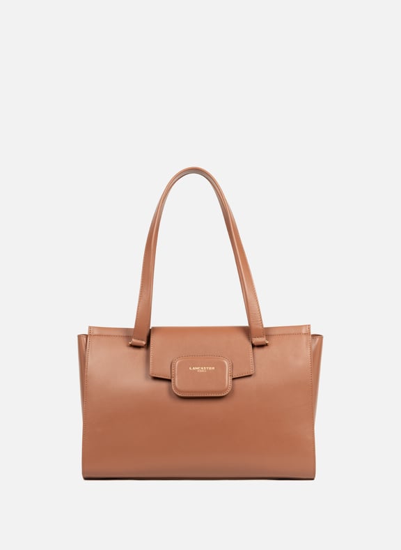 Tote bag - Paris PAD Brown by LANCASTER LANCASTER Tote bag - Paris PAD Brown