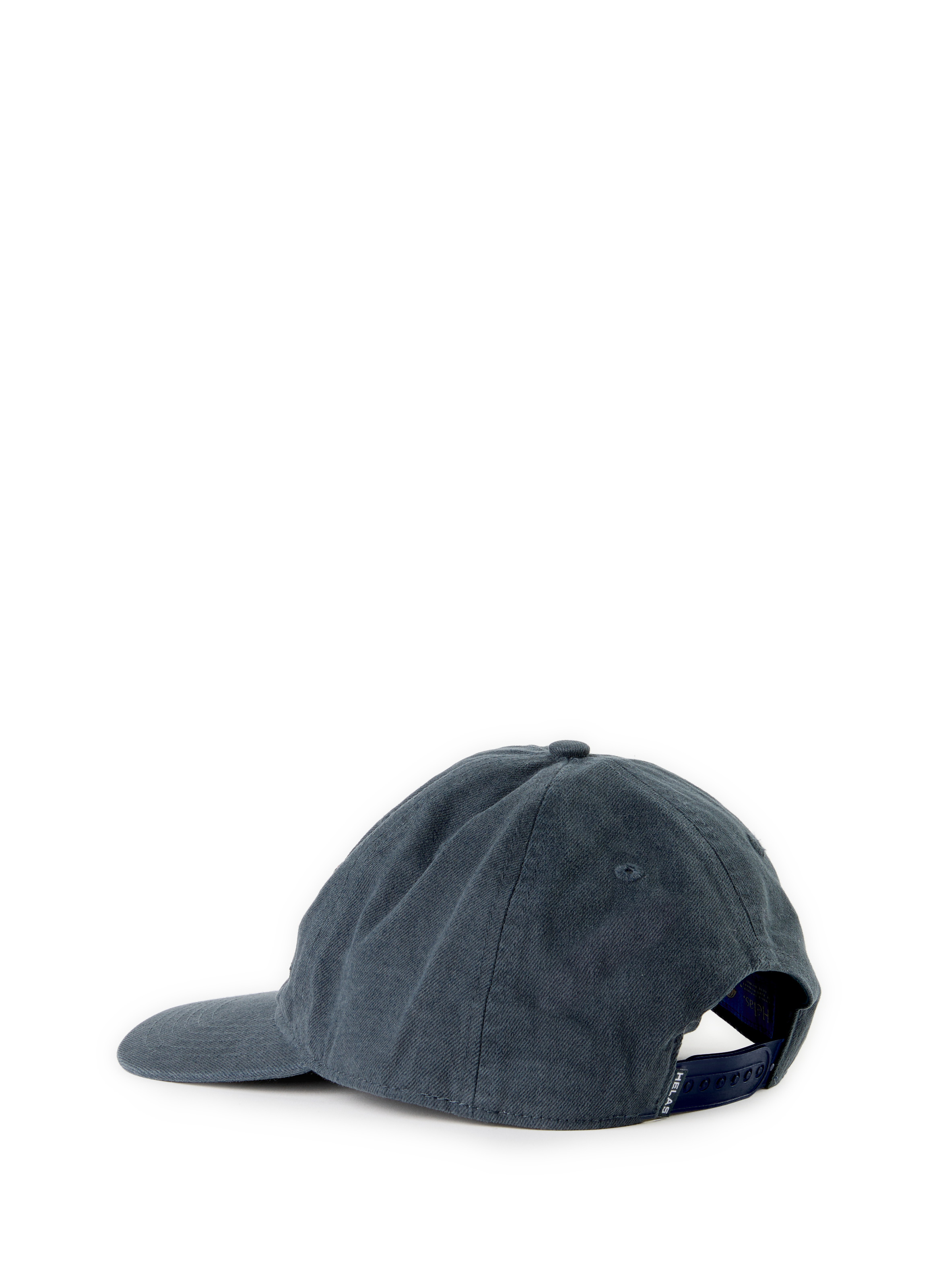 HELAS CAPS Embroidered cotton baseball cap Blue