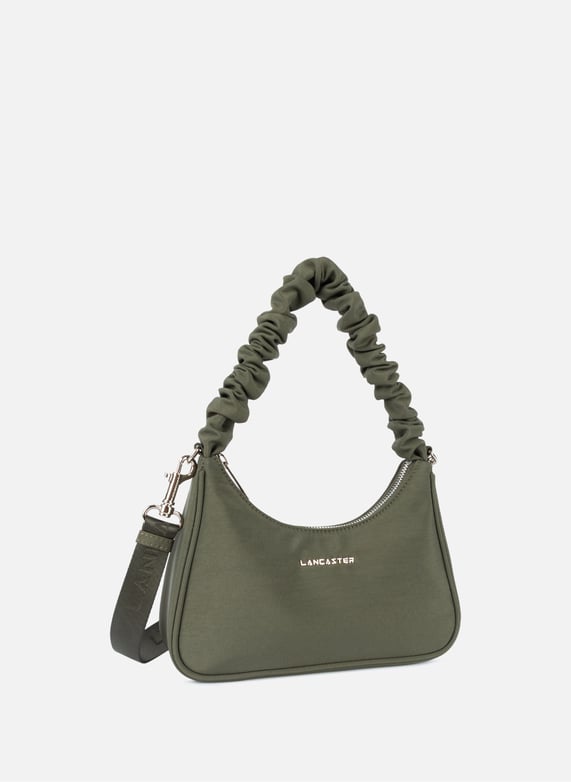 Petit sac besace - basic chouchou | Kaki by LANCASTER Petit sac besace - basic chouchou Kaki