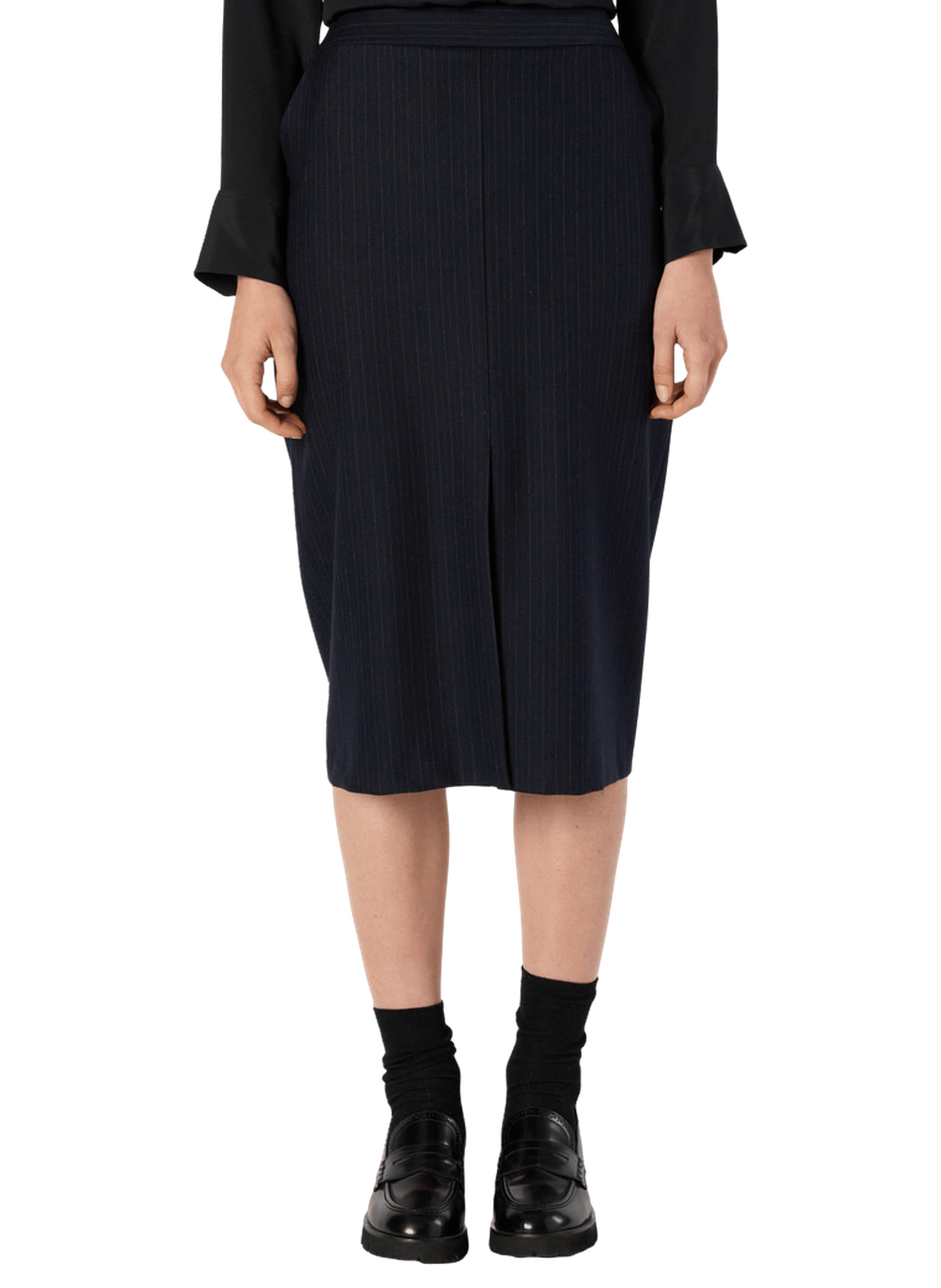 Jupe crayon à rayures tennis - brigitte GERARD DAREL Bleu