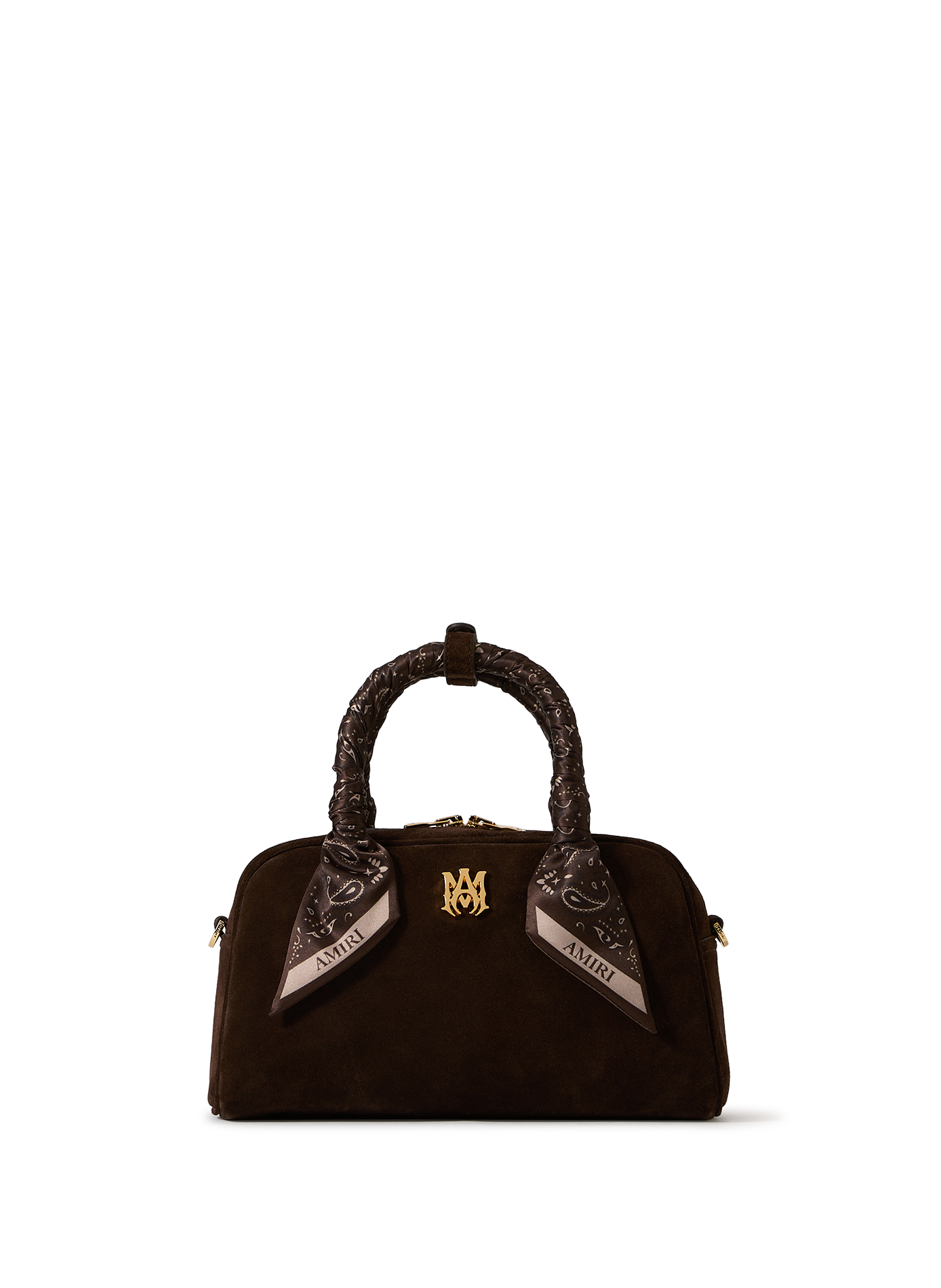 Sac à main en cuir suédé AMIRI Multicolore