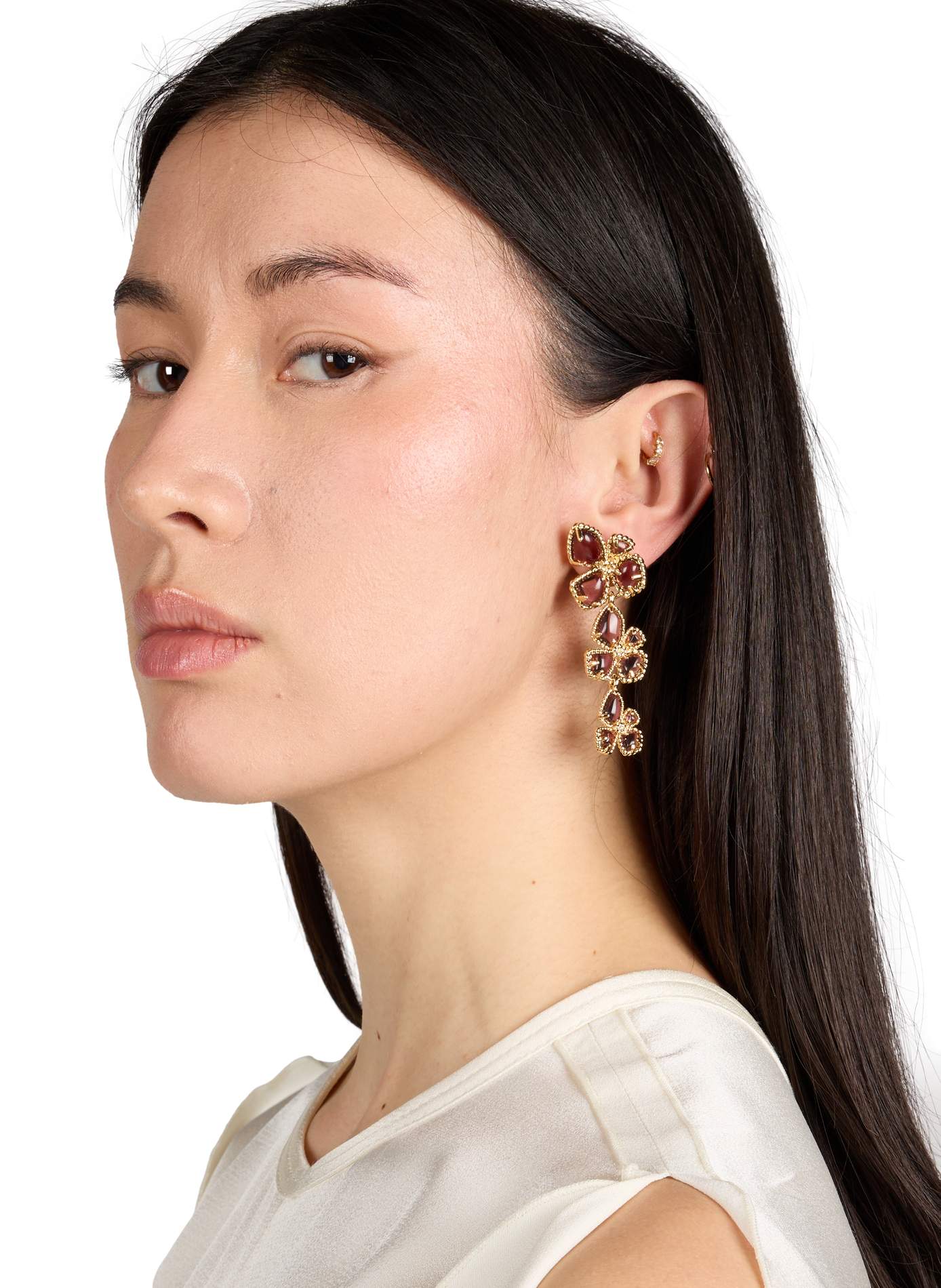 Boucles d'oreilles pendantes Bloom ZIMMERMANN Multicolore