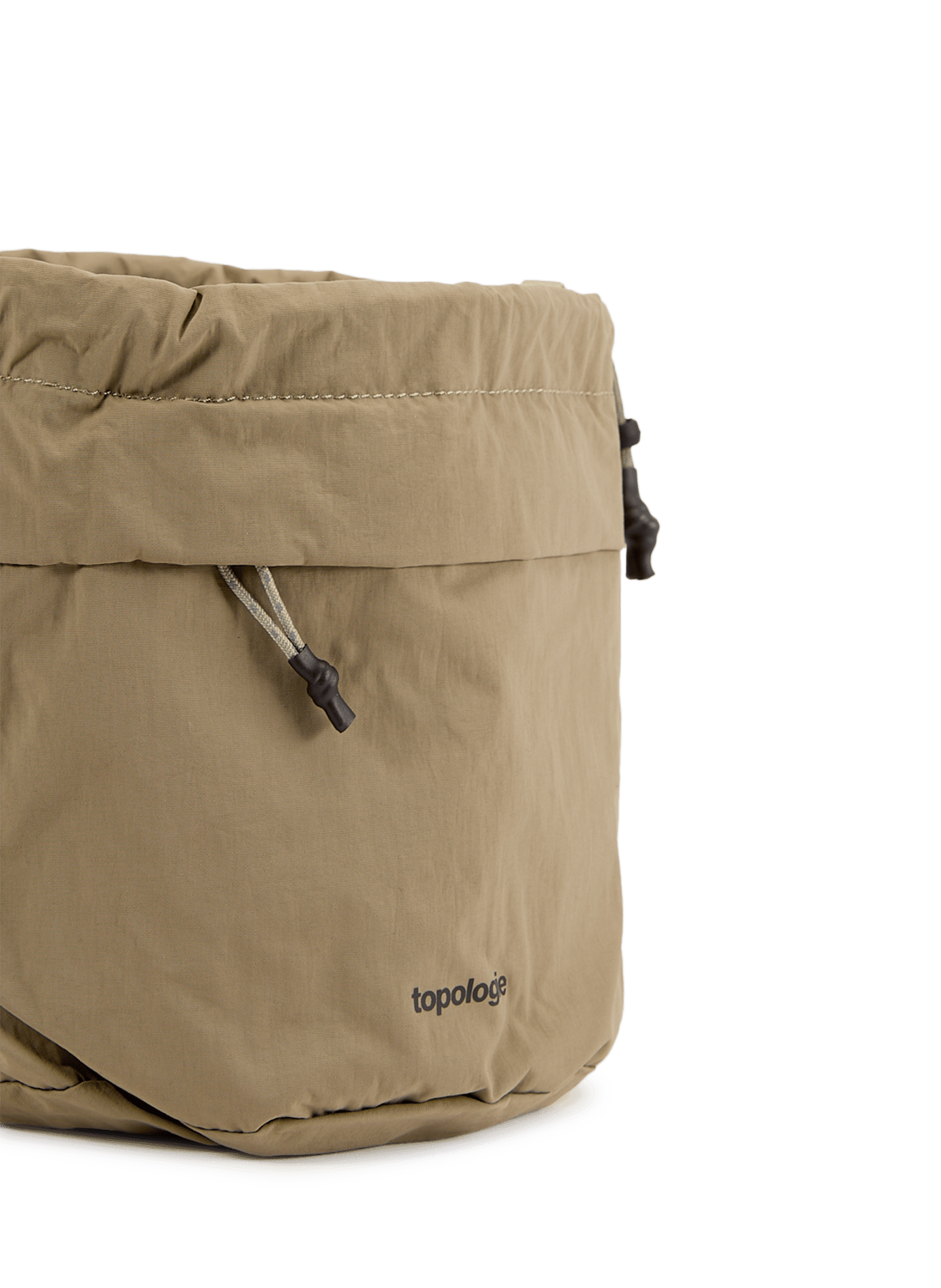 Reversible bucket bag TOPOLOGIE Khaki