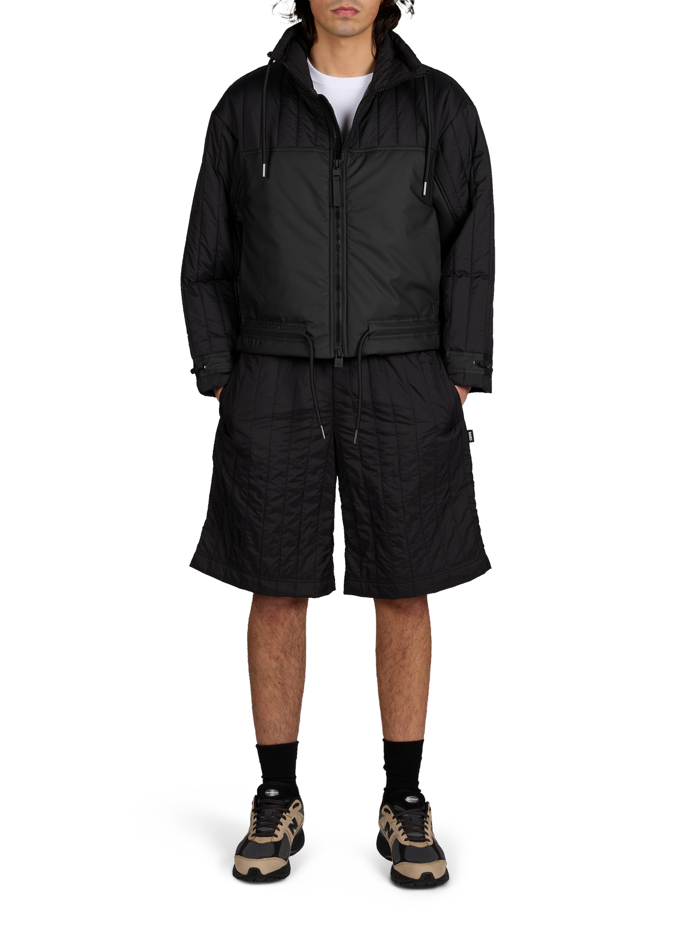 Vision W Quilted Jacket RAINS Black