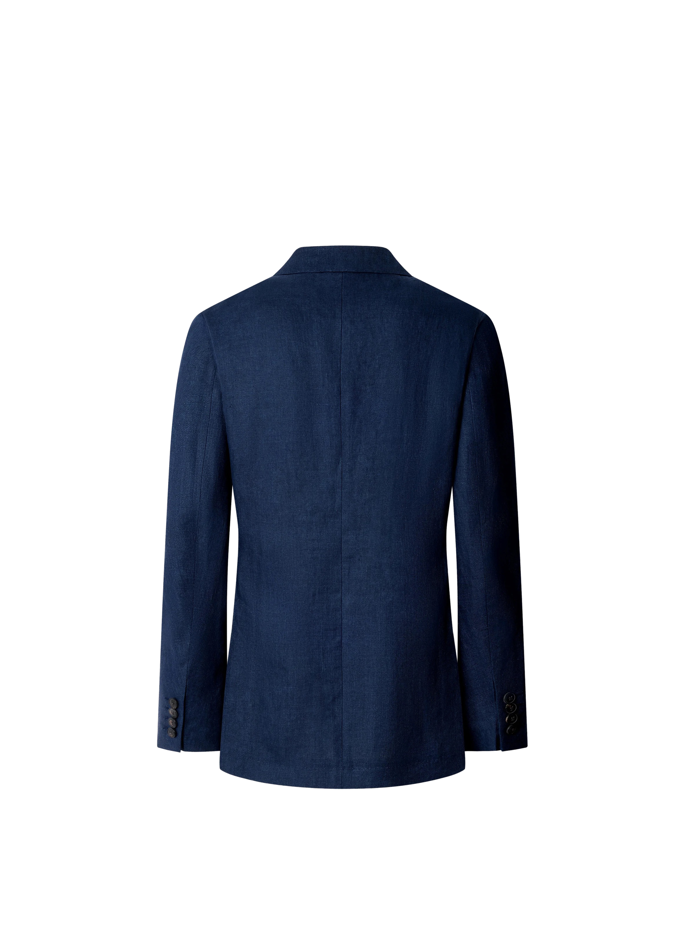 Veste cintrée en lin HACKETT Blue