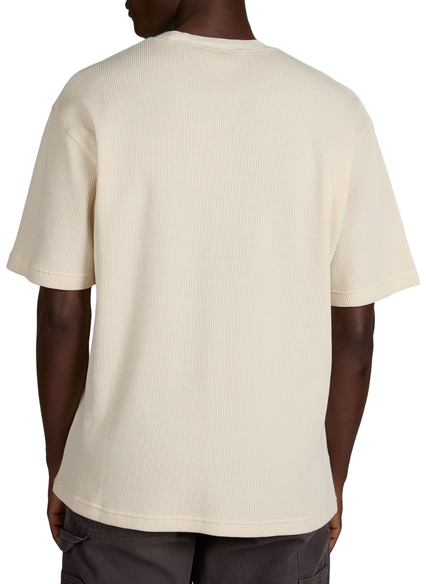 Cotton waffle T-shirt CARHARTT WIP Beige